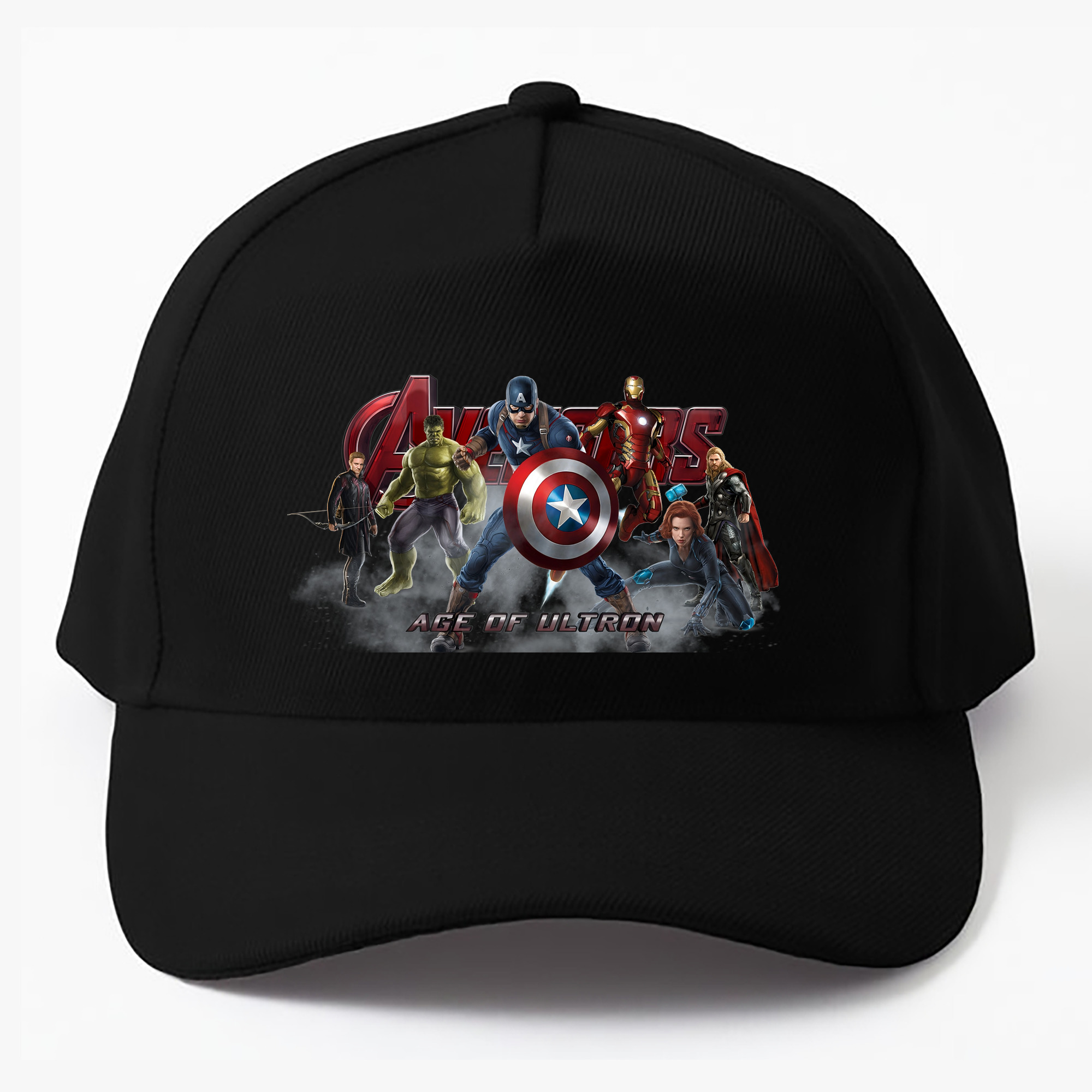 （画像用） アベンジャーズ The Avengers ベースボールキャップ 綿100％ 男女兼用 帽子 スポーツ