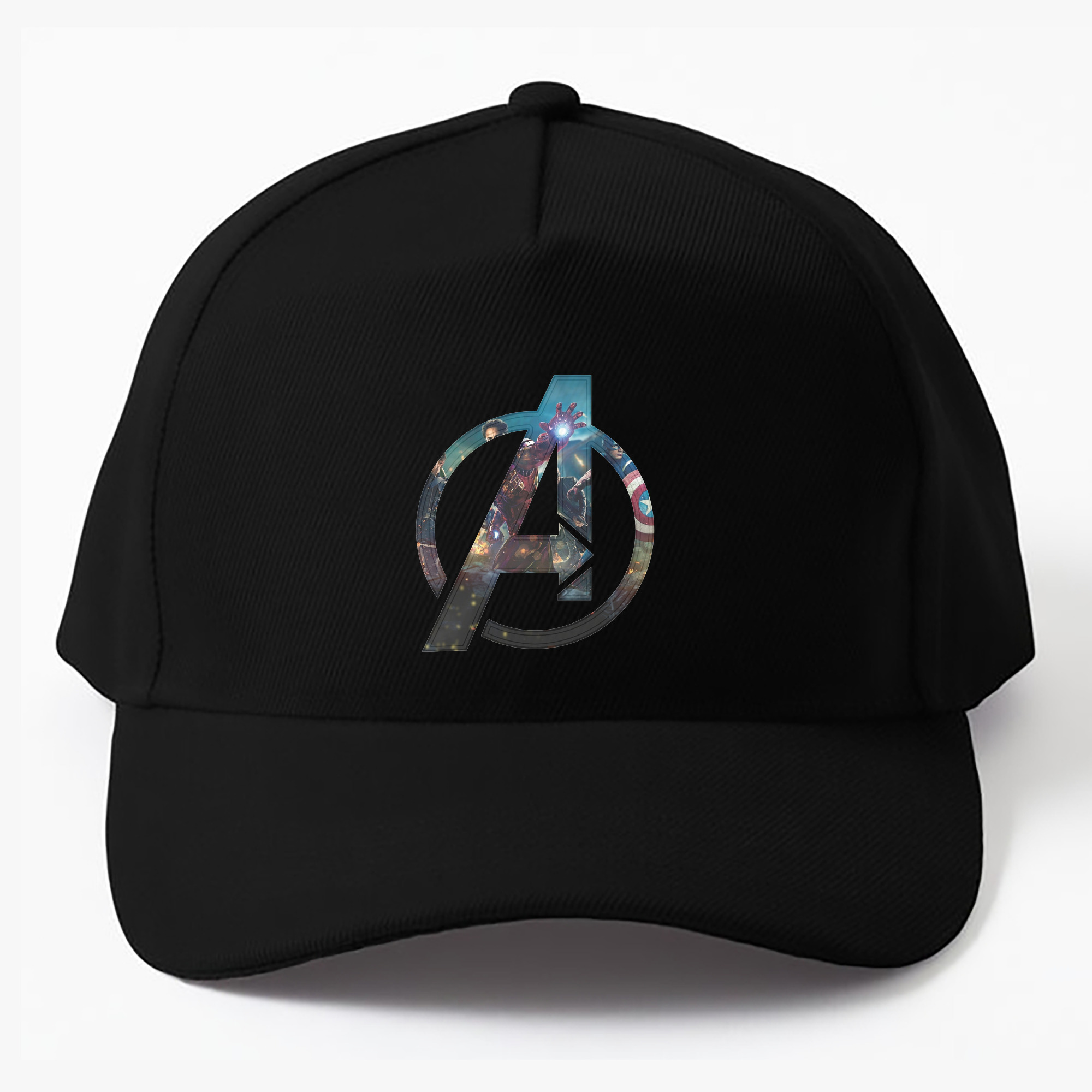 （画像用） アベンジャーズ The Avengers ベースボールキャップ 綿100％ 男女兼用 帽子 スポーツ
