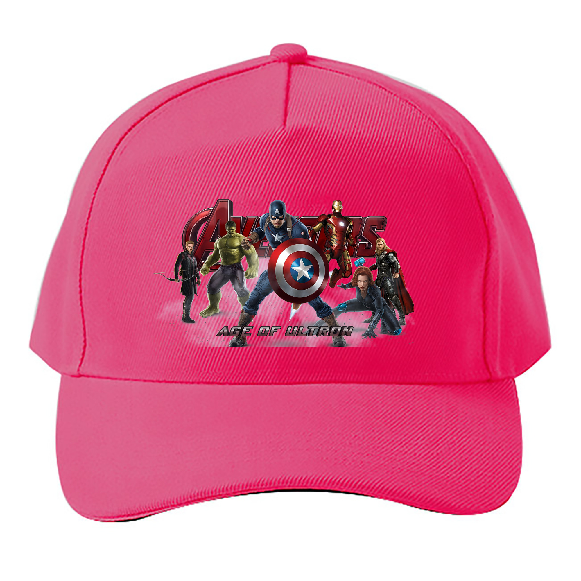 （画像用） アベンジャーズ The Avengers ベースボールキャップ 綿100％ 男女兼用 帽子 スポーツ