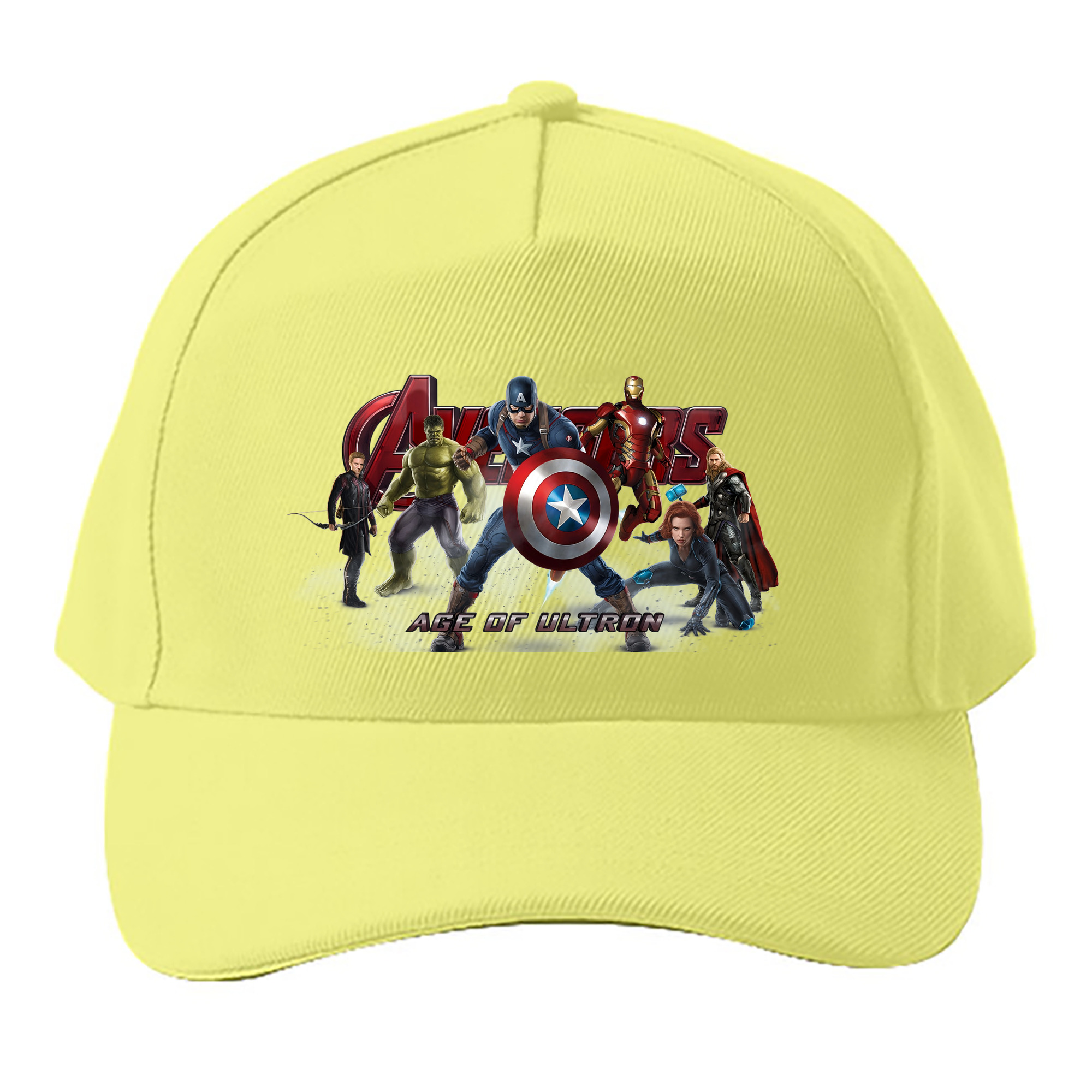 （画像用） アベンジャーズ The Avengers ベースボールキャップ 綿100％ 男女兼用 帽子 スポーツ