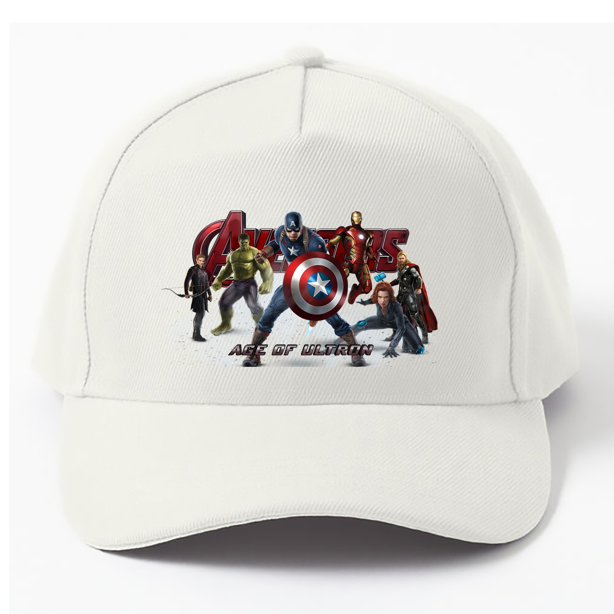 （画像用） アベンジャーズ The Avengers ベースボールキャップ 綿100％ 男女兼用 帽子 スポーツ