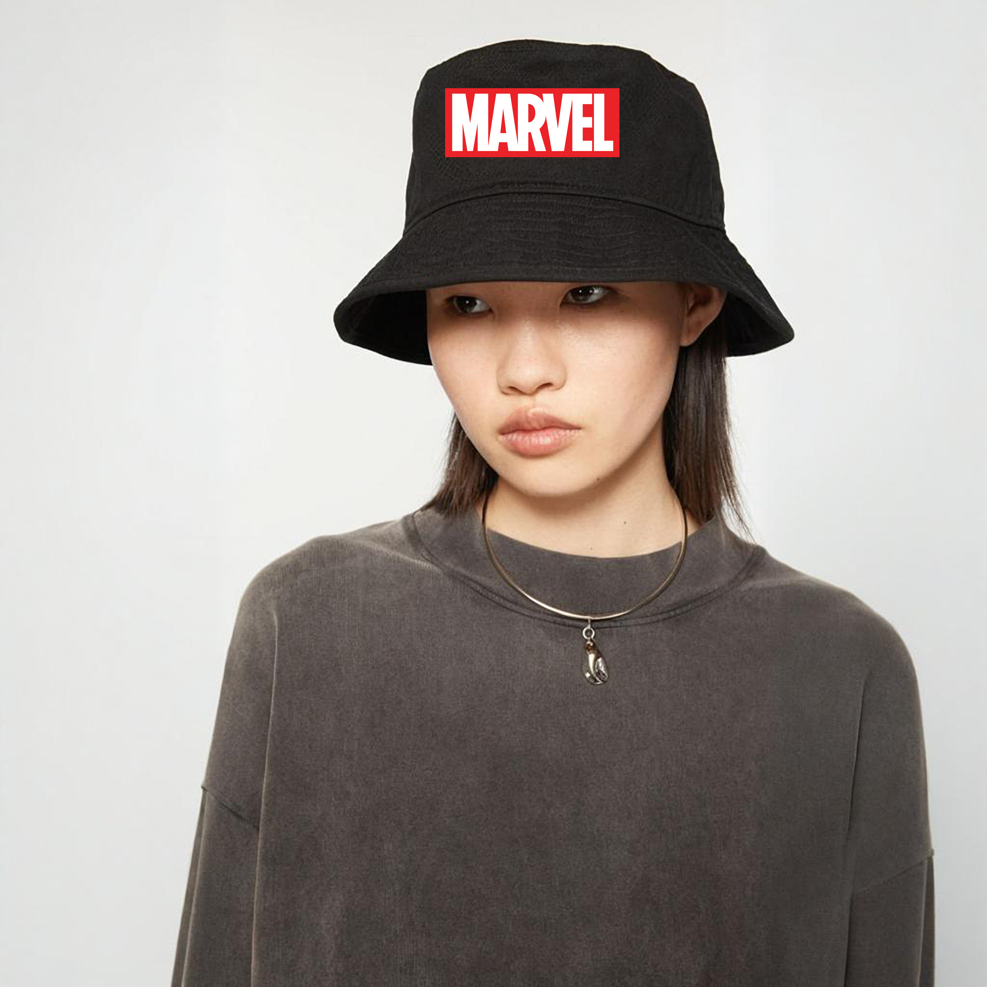 アベンジャーズ The Avengers アウトドア日除けバケットハット