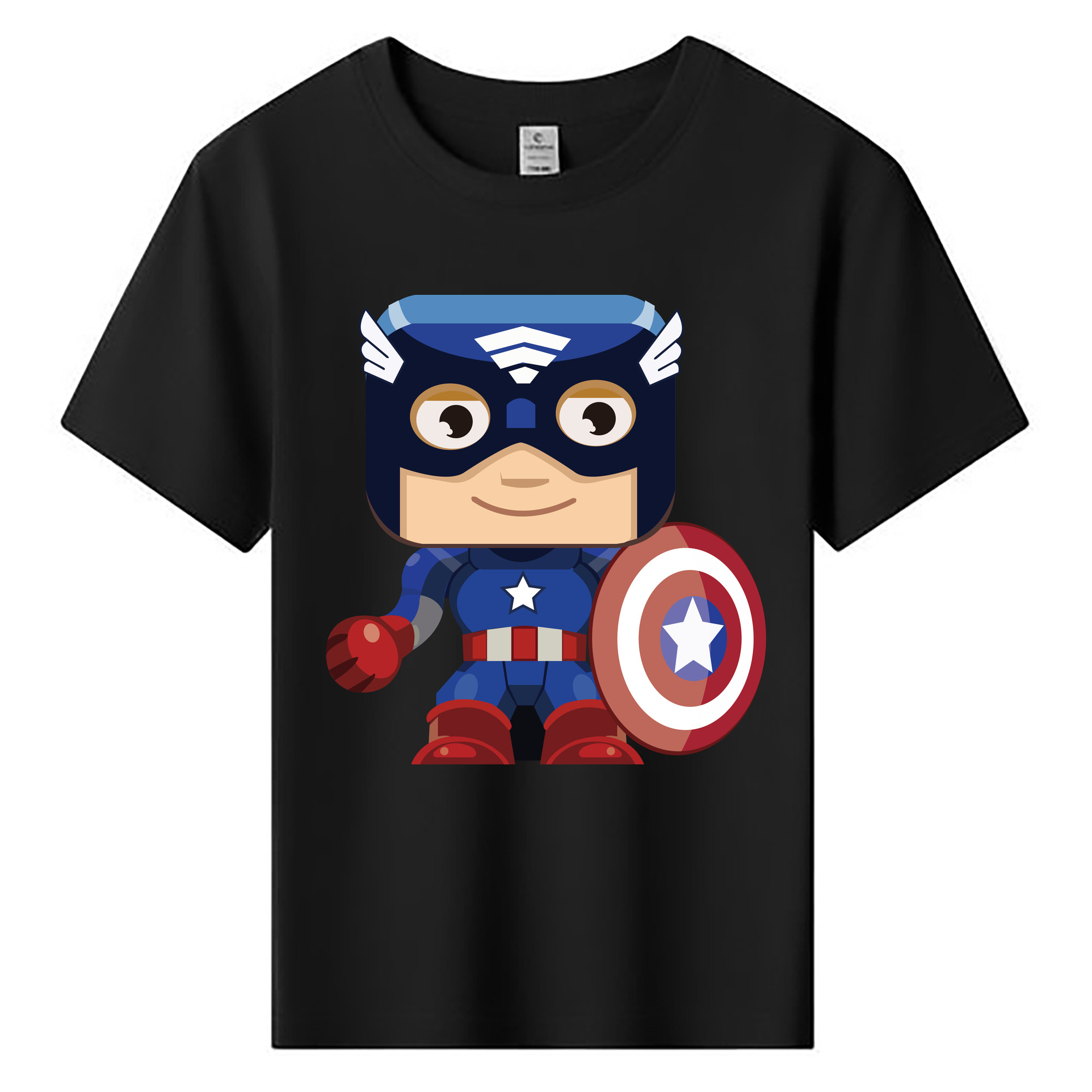 （画像用） アベンジャーズ The Avengers 綿100％キッズTシャツ（フロントプリント）