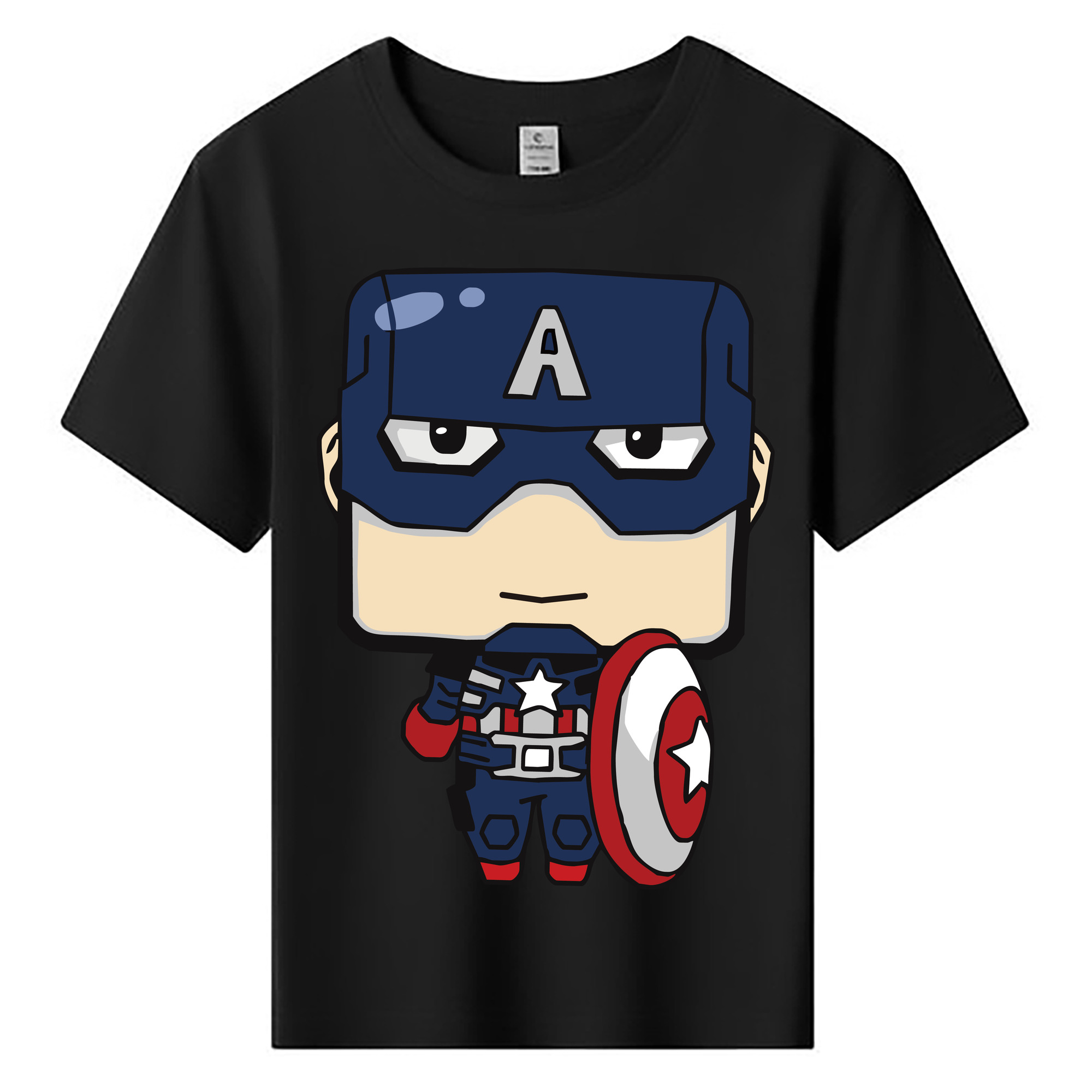 （画像用） アベンジャーズ The Avengers 綿100％キッズTシャツ（フロントプリント）