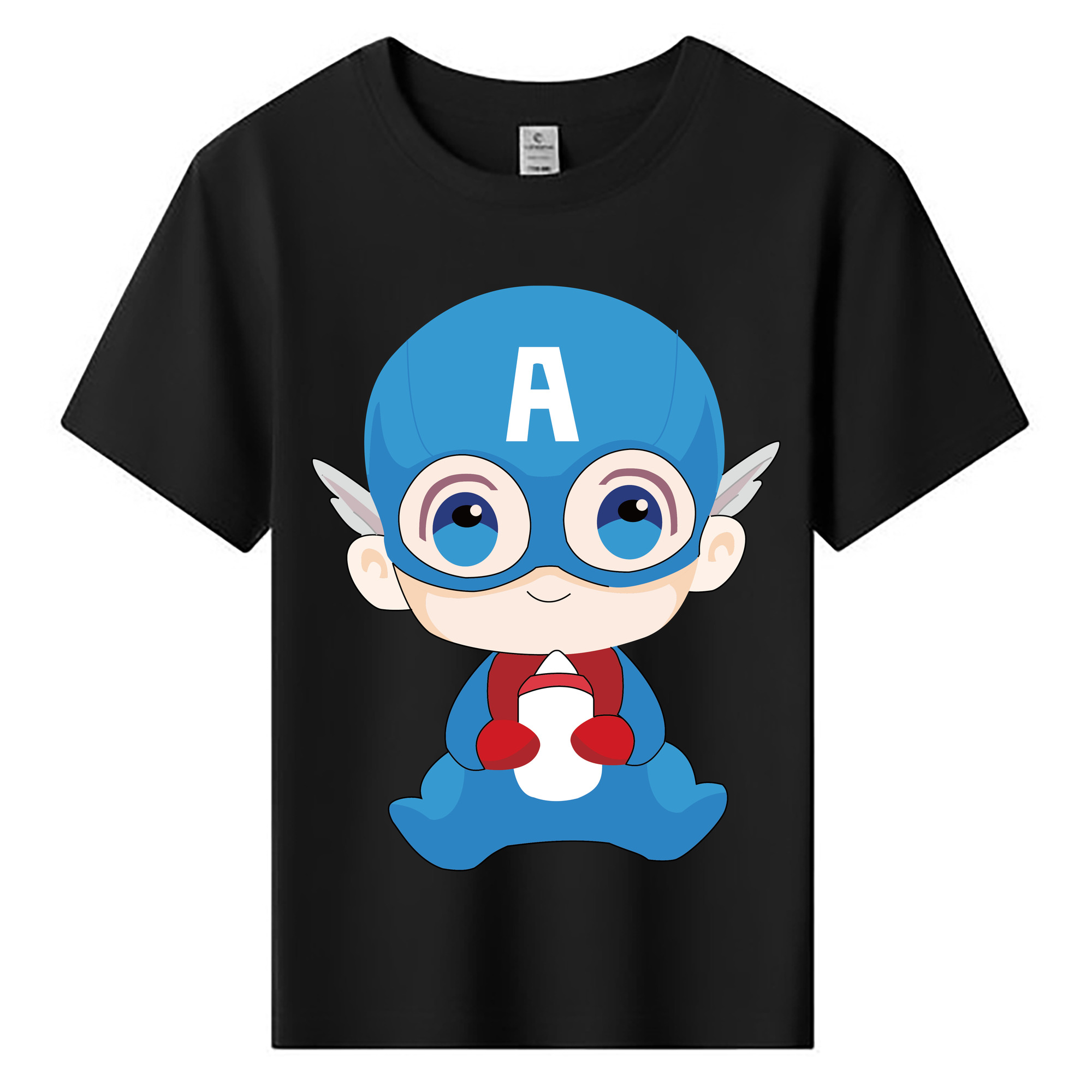 （画像用） アベンジャーズ The Avengers 綿100％キッズTシャツ（フロントプリント）