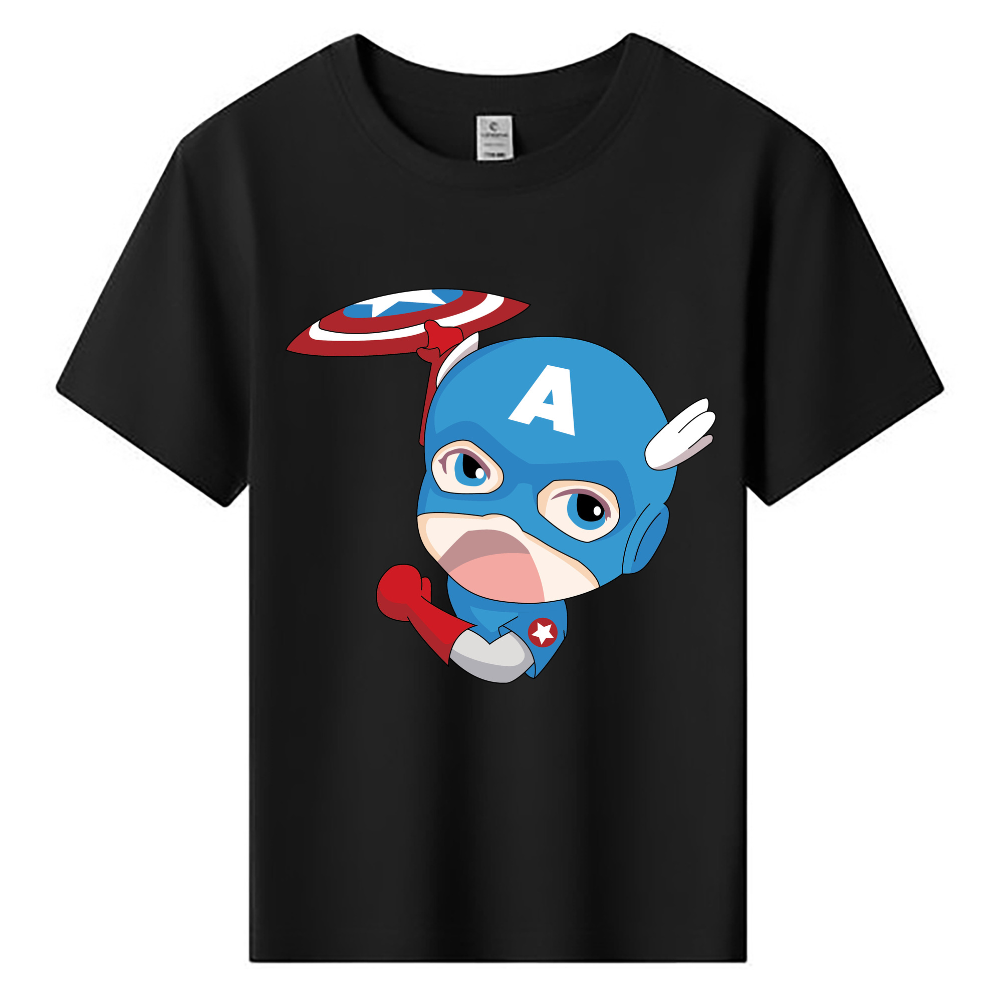 （画像用） アベンジャーズ The Avengers 綿100％キッズTシャツ（フロントプリント）
