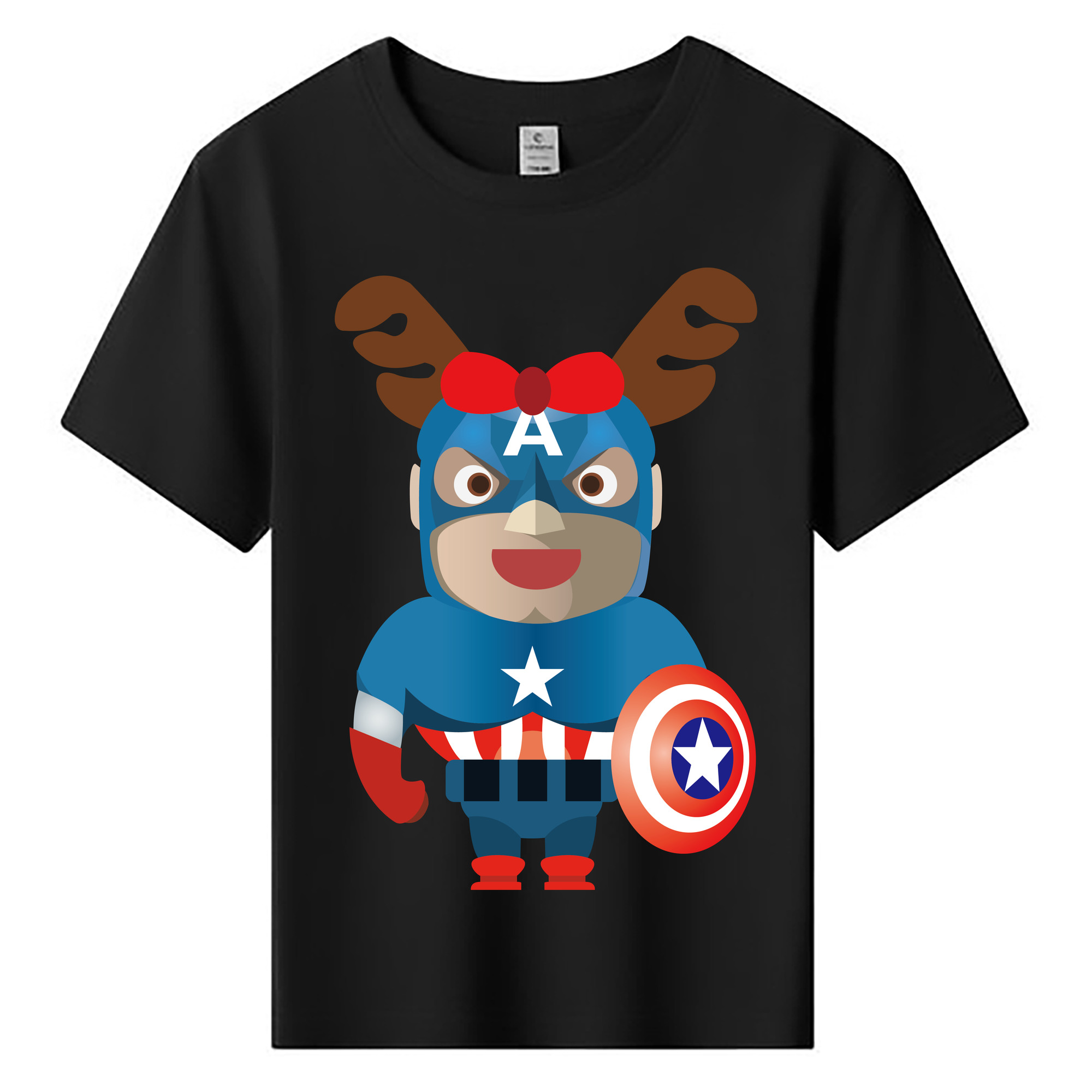 （画像用） アベンジャーズ The Avengers 綿100％キッズTシャツ（フロントプリント）