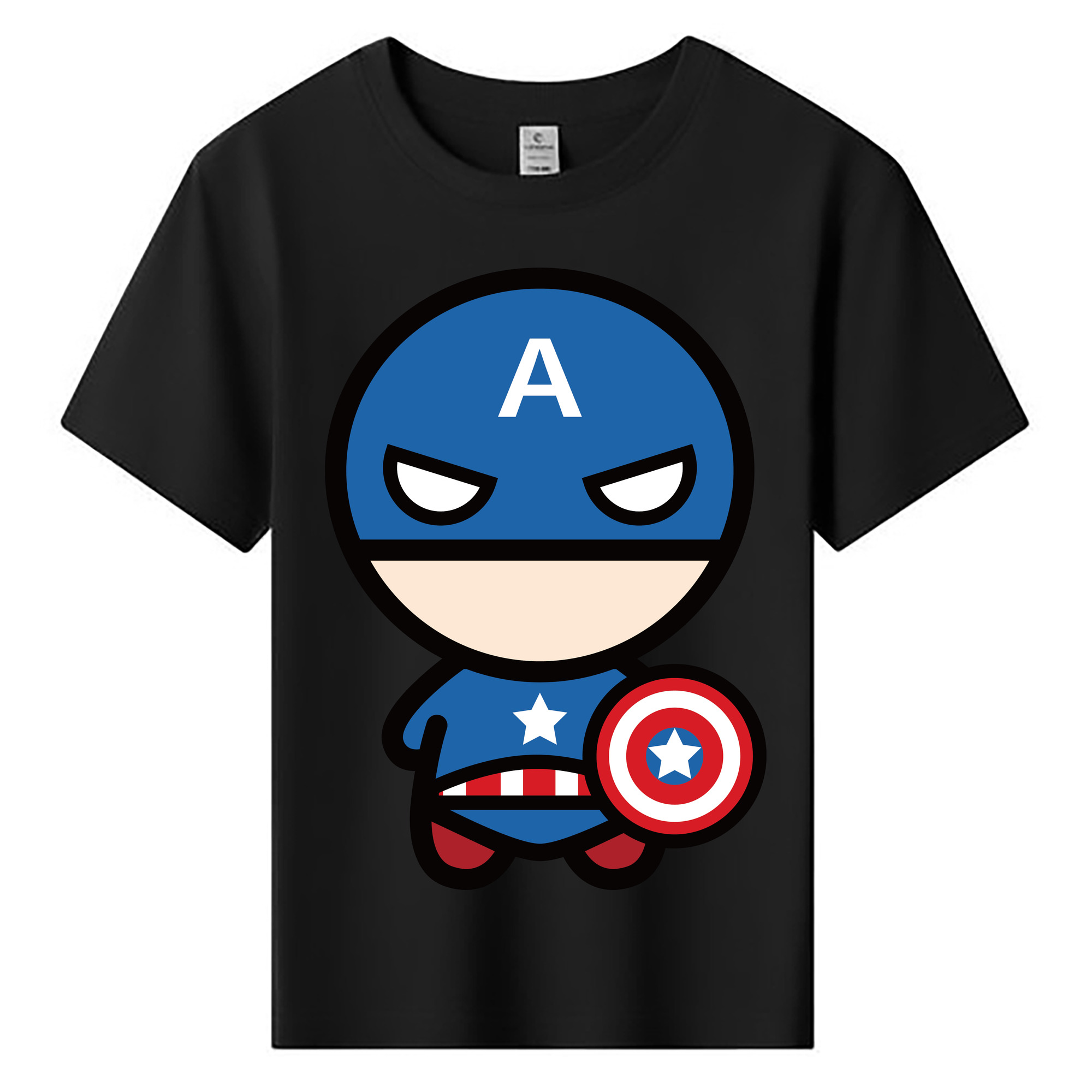 （画像用） アベンジャーズ The Avengers 綿100％キッズTシャツ（フロントプリント）