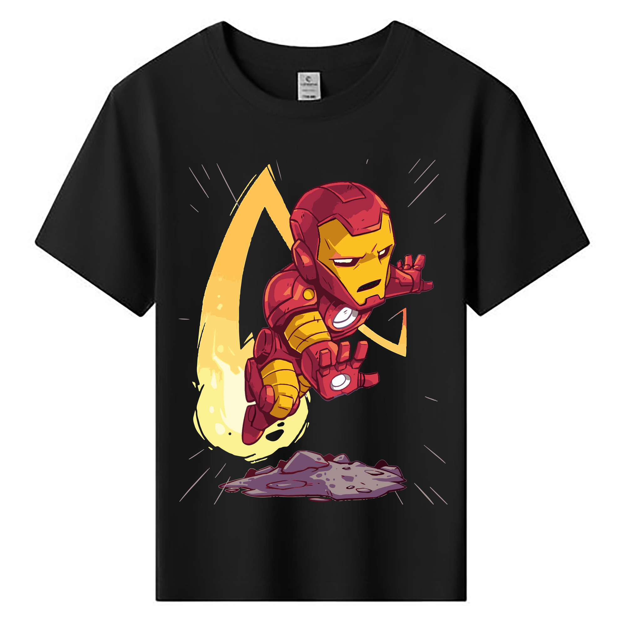 （画像用） アベンジャーズ The Avengers 綿100％キッズTシャツ（フロントプリント）