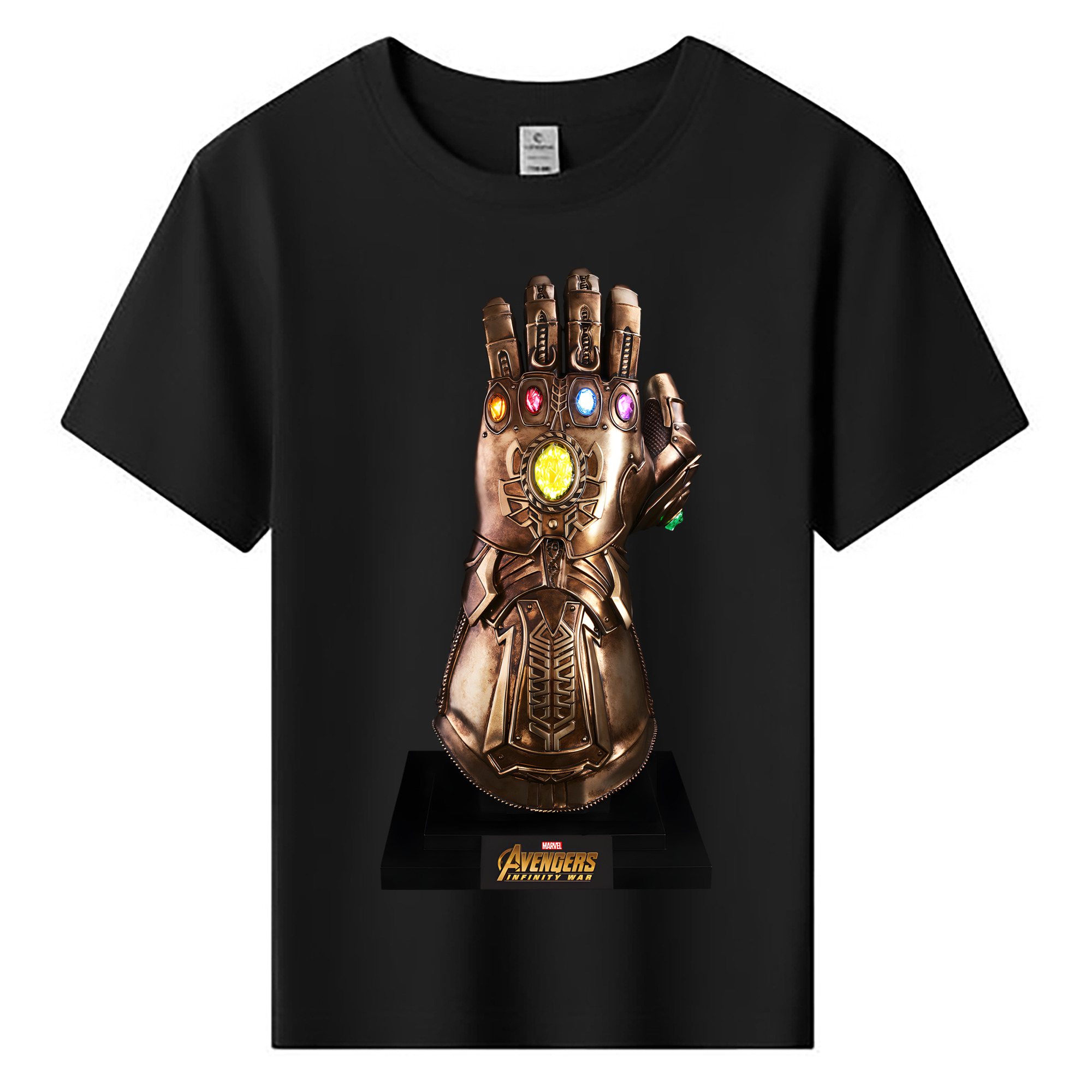 （画像用） アベンジャーズ The Avengers 綿100％キッズTシャツ（フロントプリント）