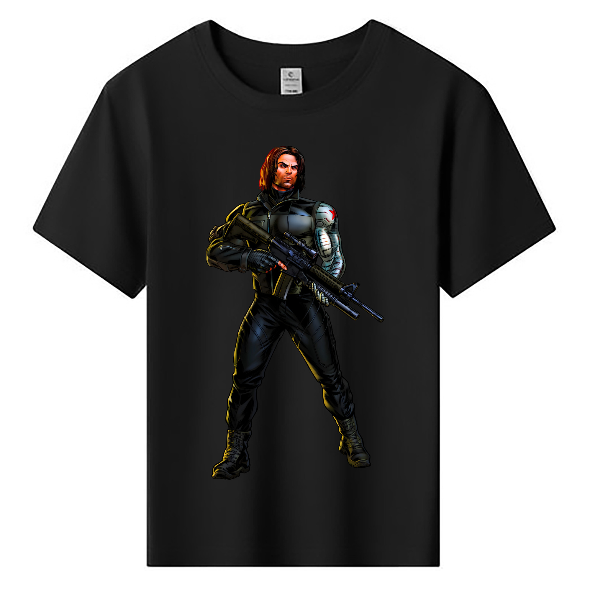 （画像用） アベンジャーズ The Avengers 綿100％キッズTシャツ（フロントプリント）