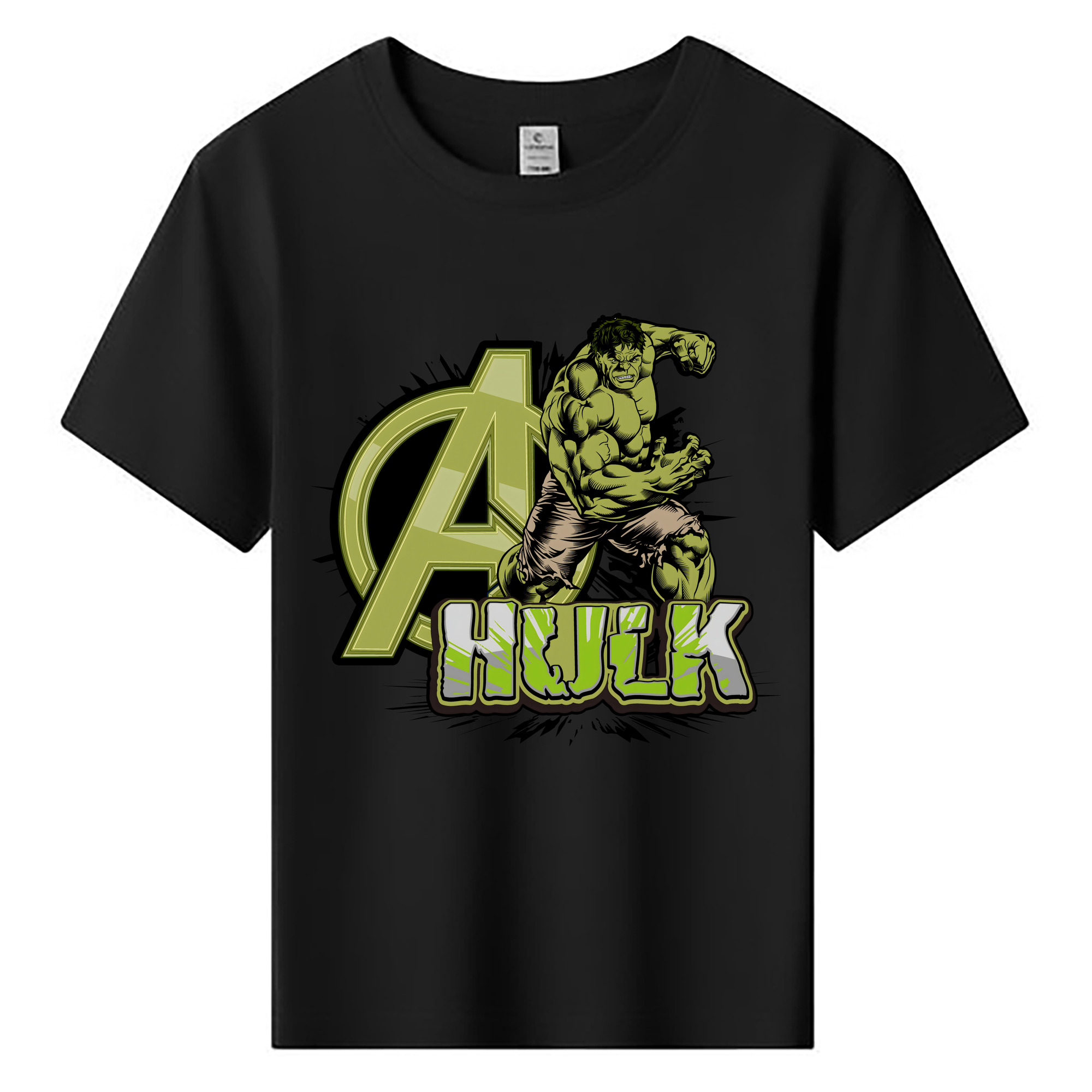 （画像用） アベンジャーズ The Avengers 綿100％キッズTシャツ（フロントプリント）