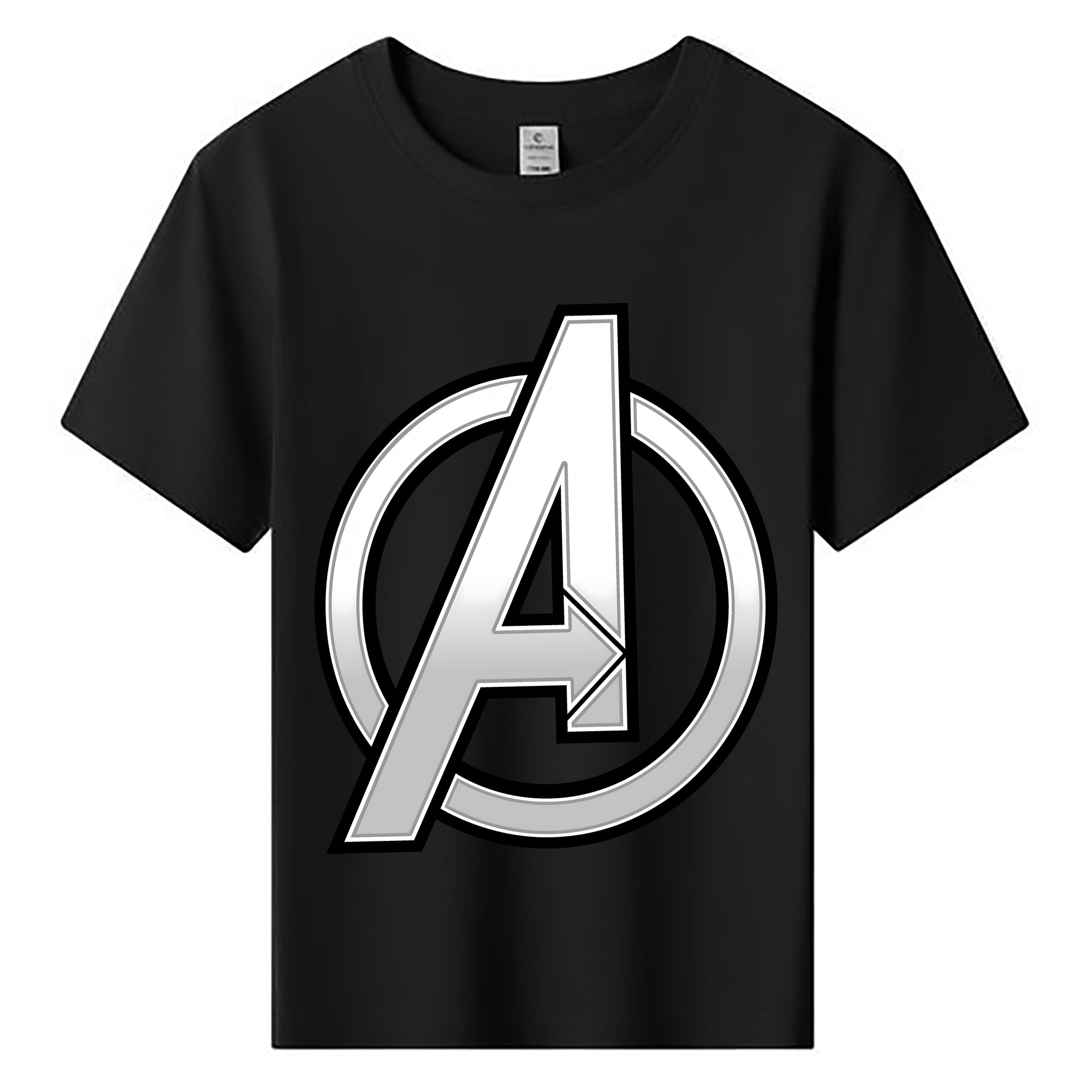 （画像用） アベンジャーズ The Avengers 綿100％キッズTシャツ（フロントプリント）