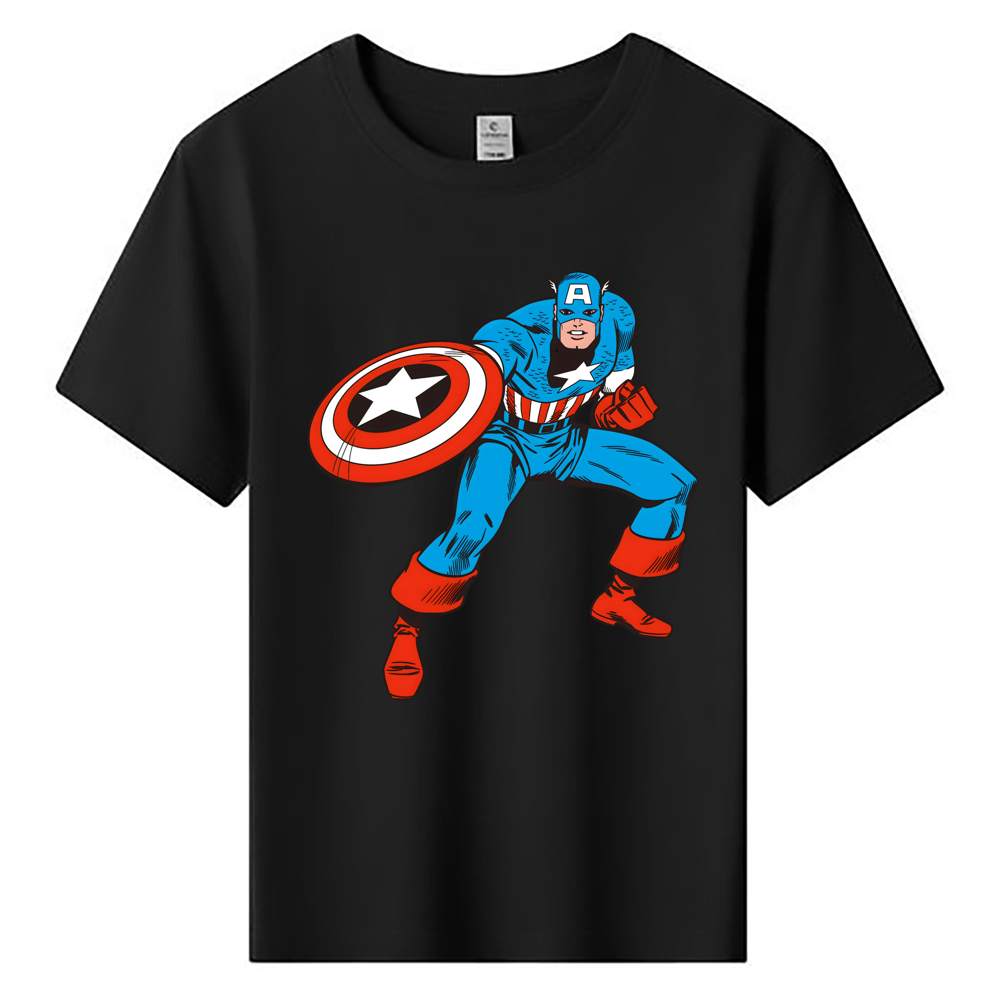 （画像用） アベンジャーズ The Avengers 綿100％キッズTシャツ（フロントプリント）
