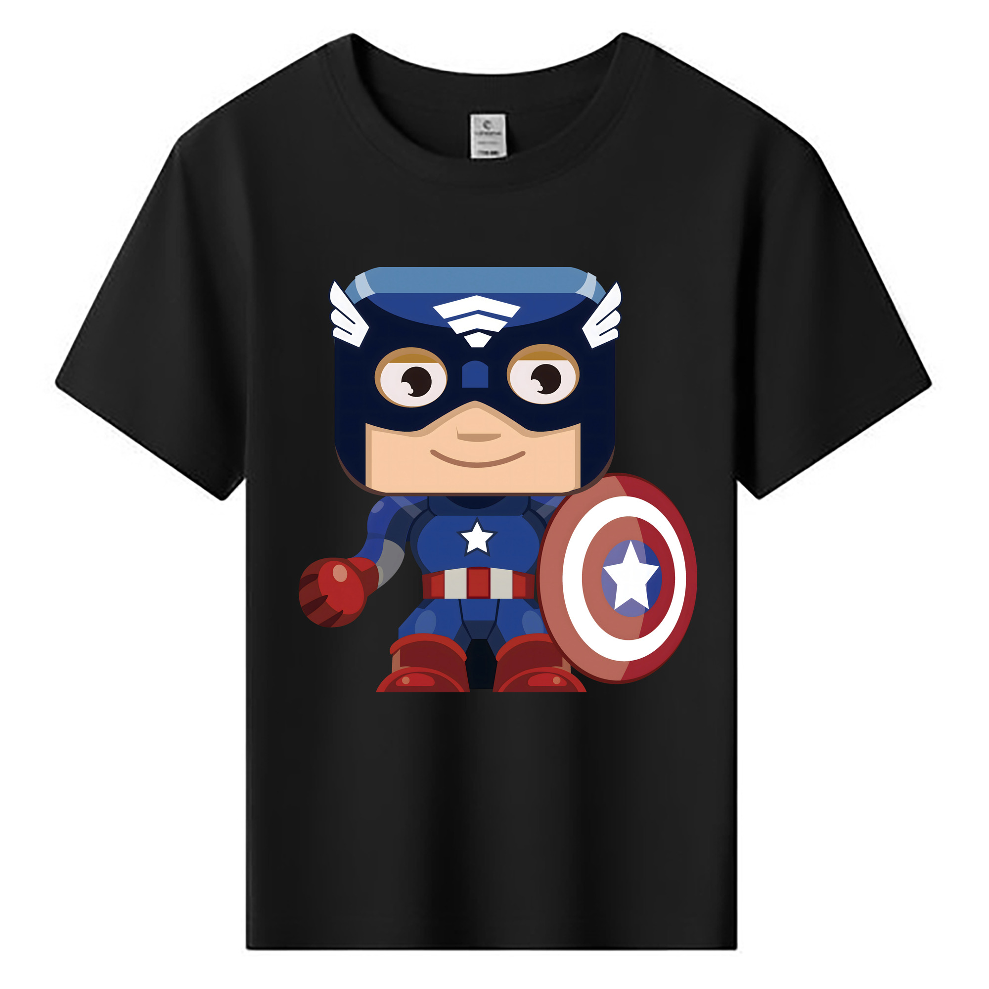 （画像用） アベンジャーズ The Avengers 綿100％キッズTシャツ（フロントプリント）