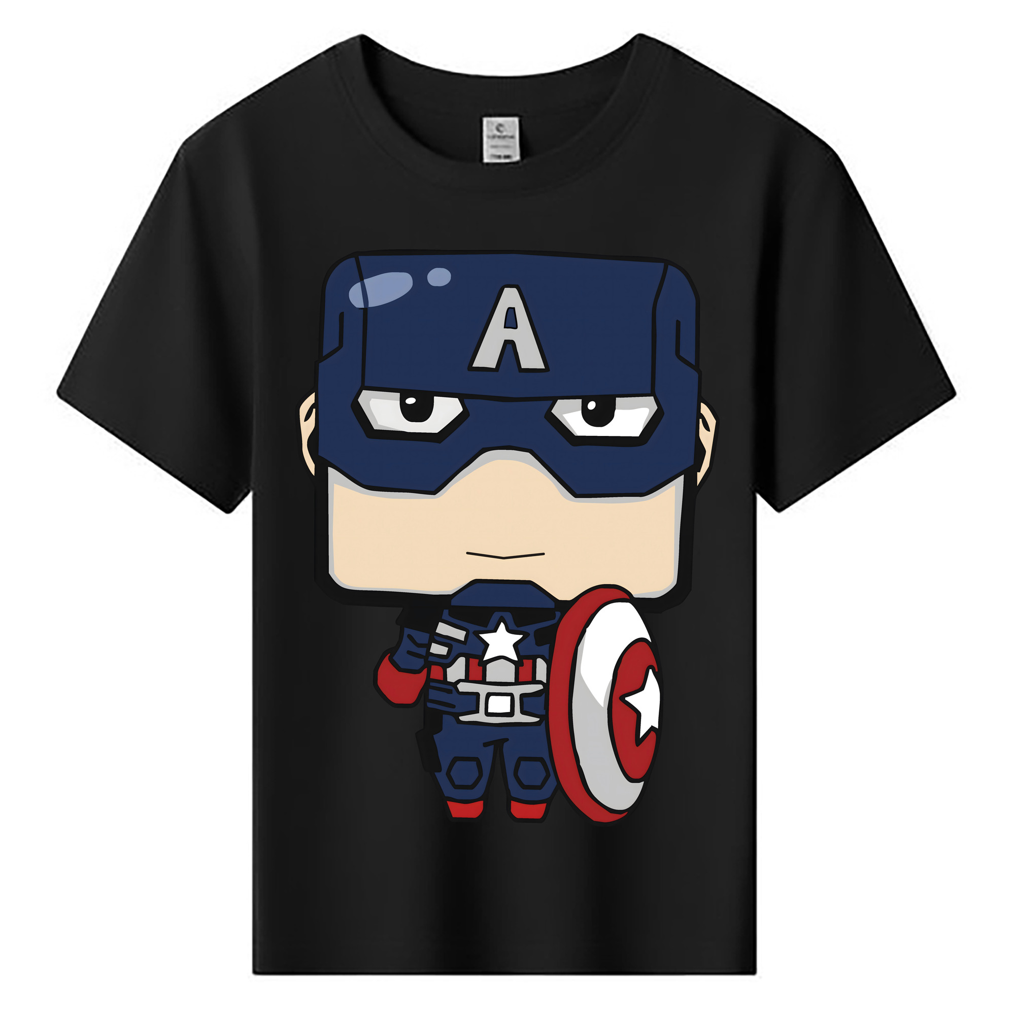 （画像用） アベンジャーズ The Avengers 綿100％キッズTシャツ（フロントプリント）