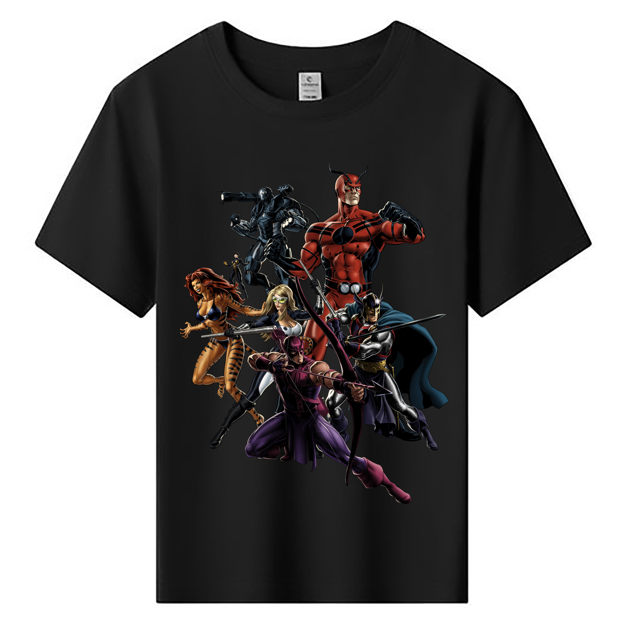 （画像用） アベンジャーズ The Avengers 綿100％キッズTシャツ（フロントプリント）