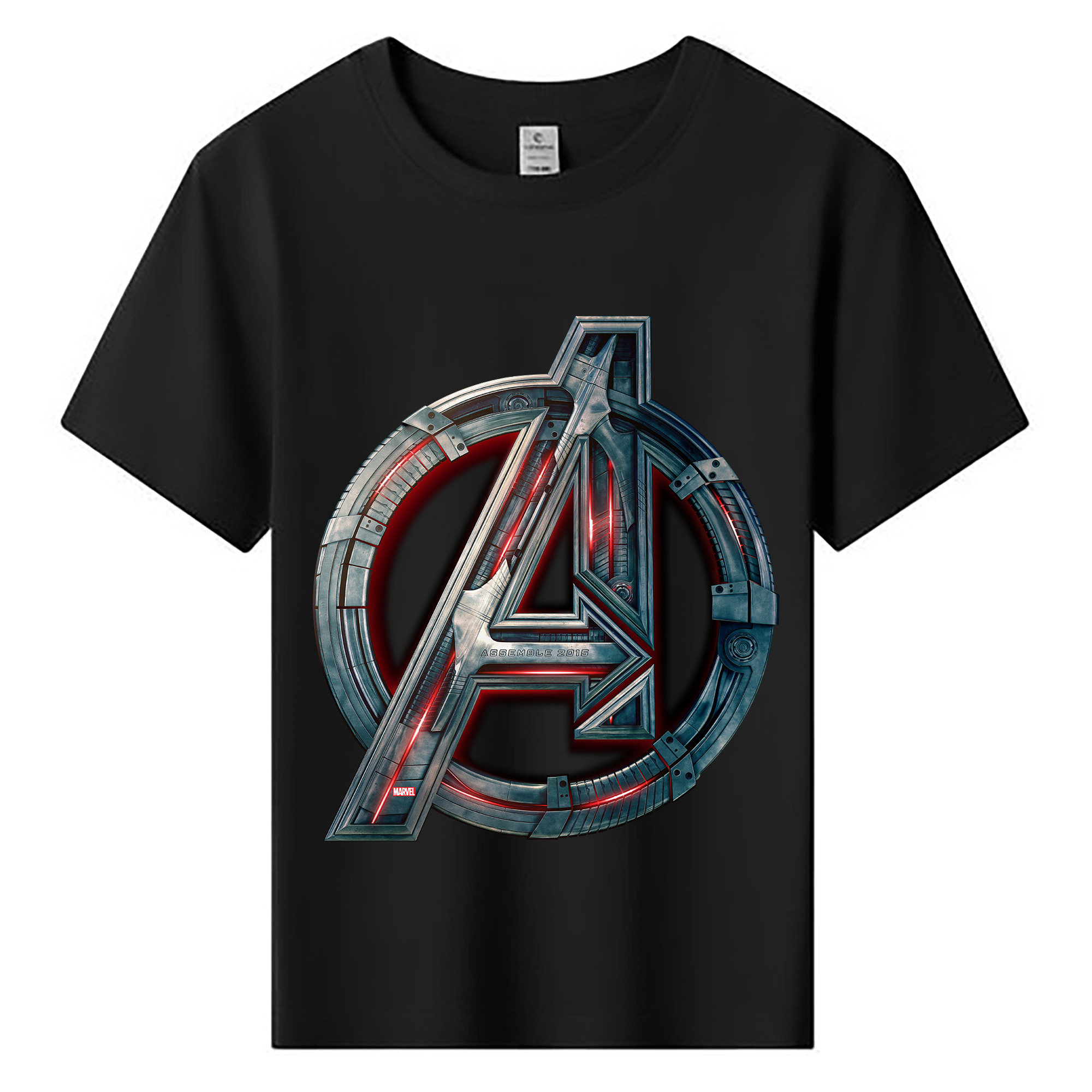 （画像用） アベンジャーズ The Avengers 綿100％キッズTシャツ（フロントプリント）