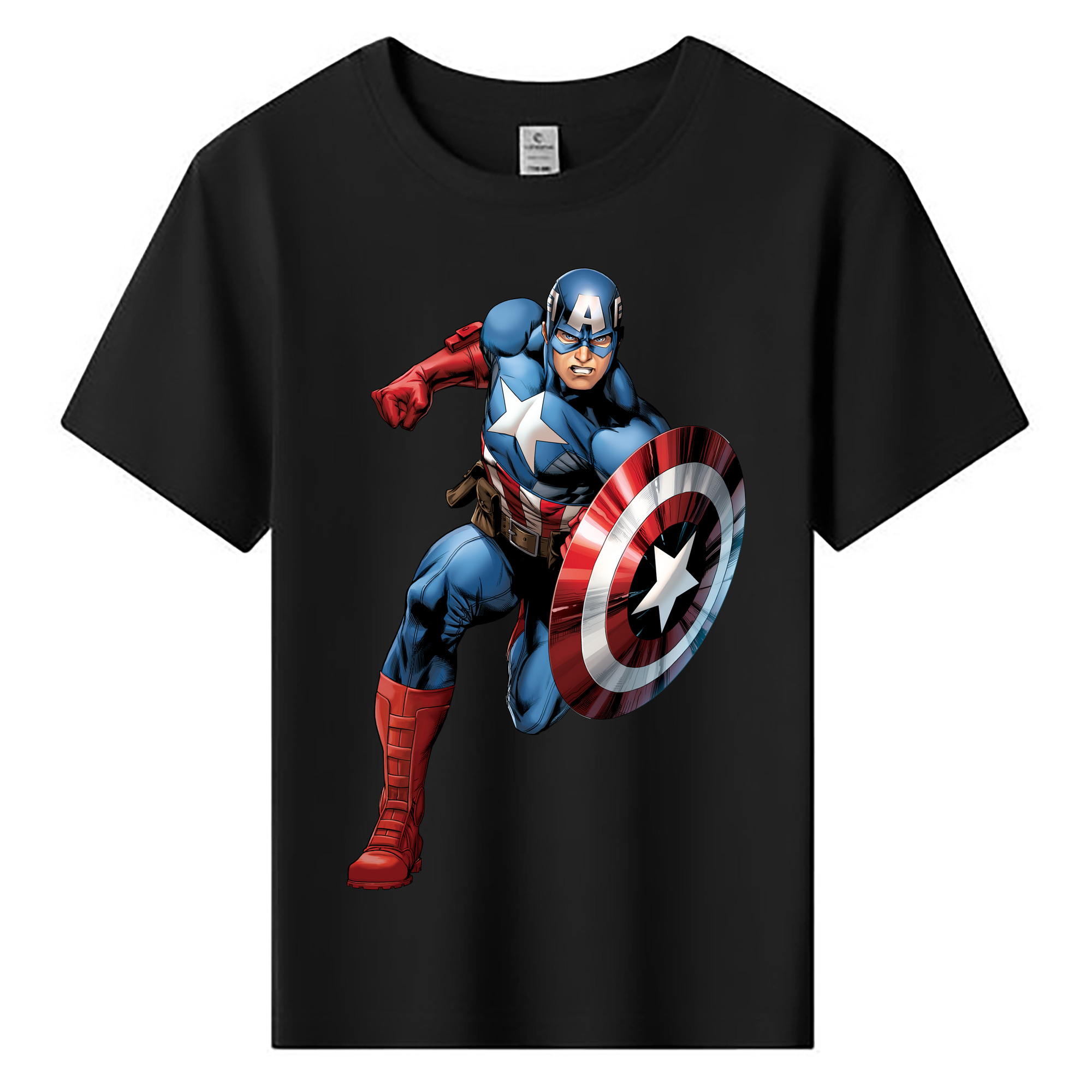（画像用） アベンジャーズ The Avengers 綿100％キッズTシャツ（フロントプリント）