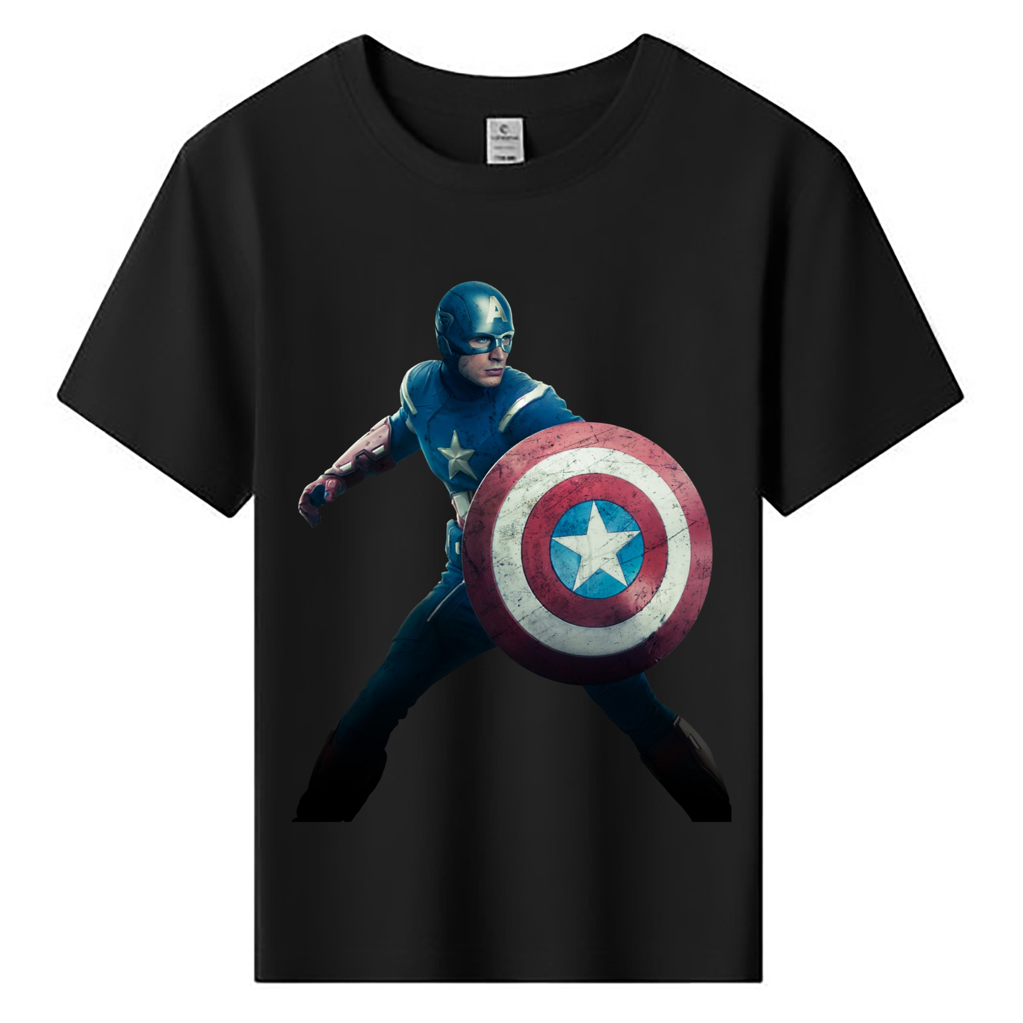 （画像用） アベンジャーズ The Avengers 綿100％キッズTシャツ（フロントプリント）