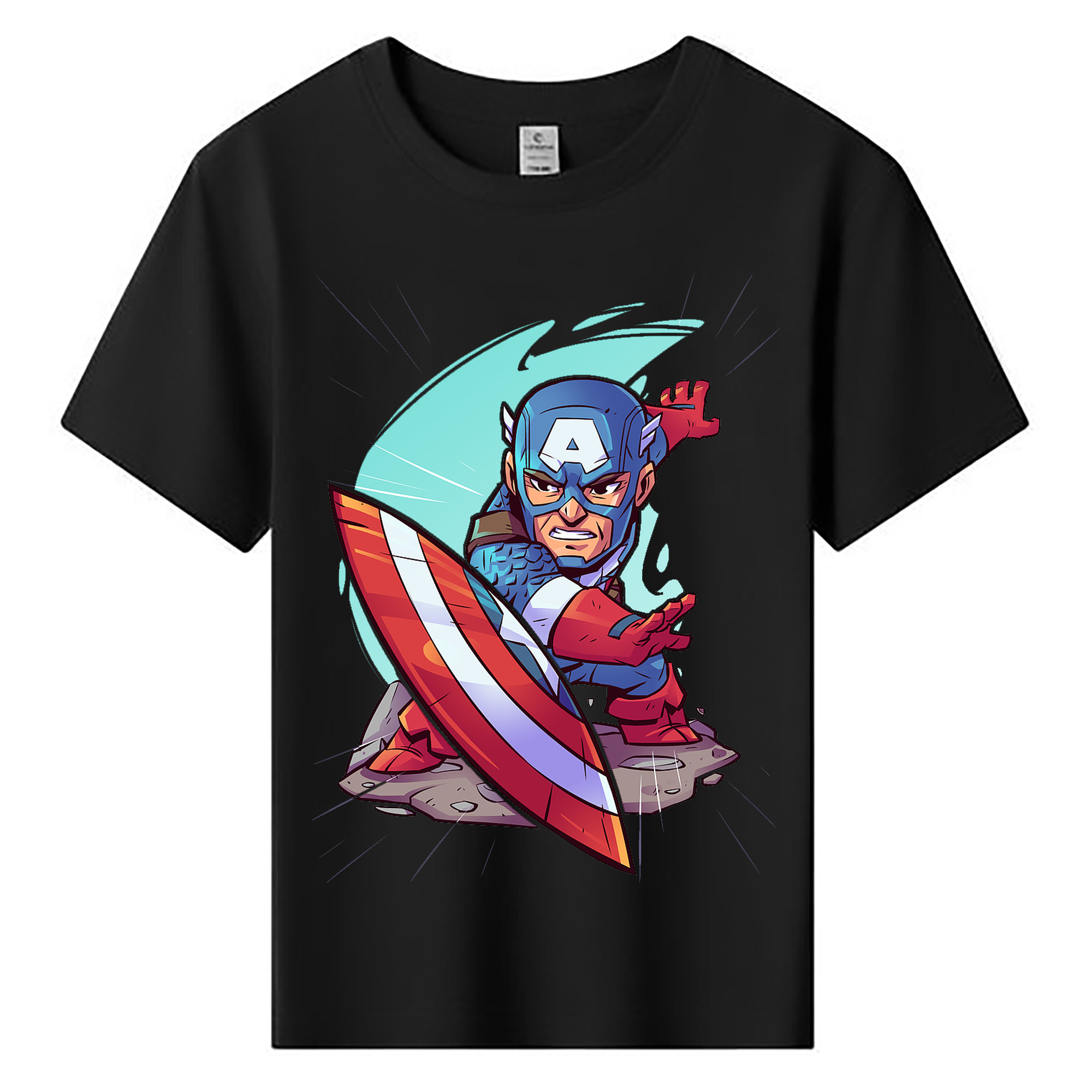 （画像用） アベンジャーズ The Avengers 綿100％キッズTシャツ（フロントプリント）