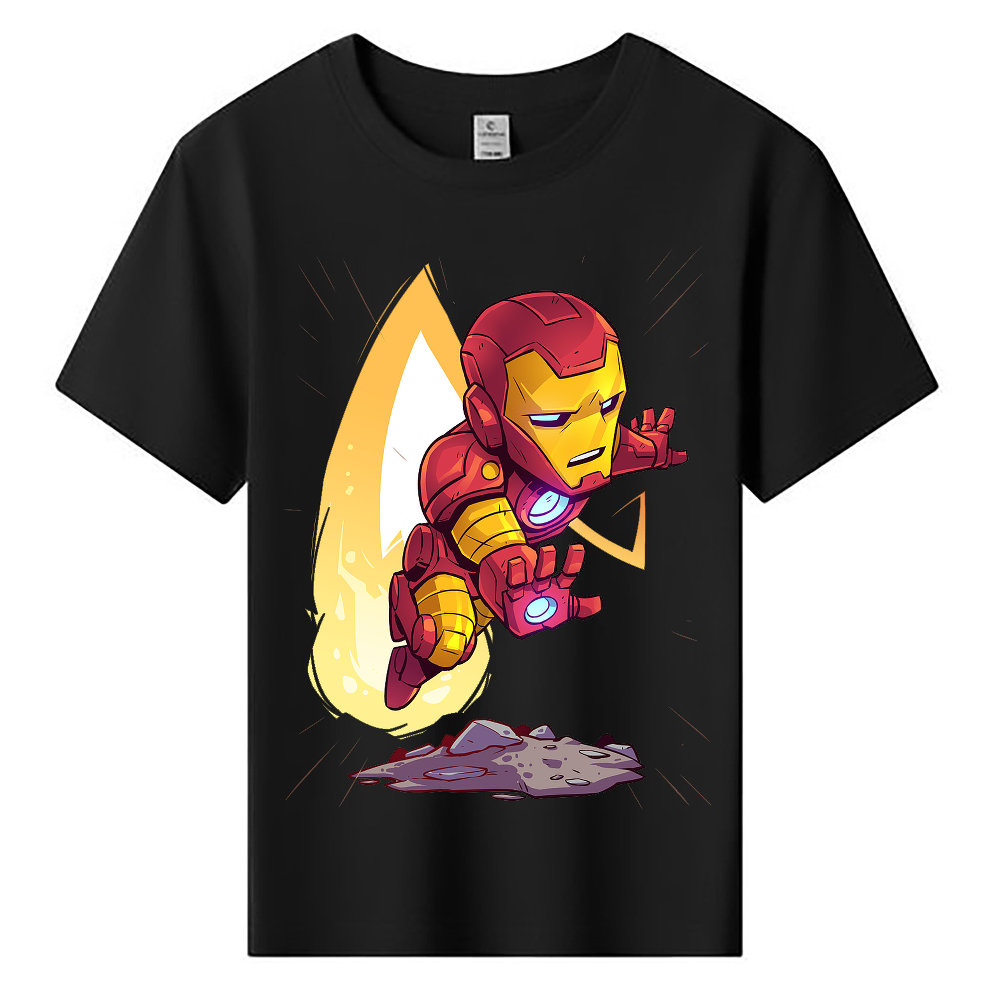（画像用） アベンジャーズ The Avengers 綿100％キッズTシャツ（フロントプリント）