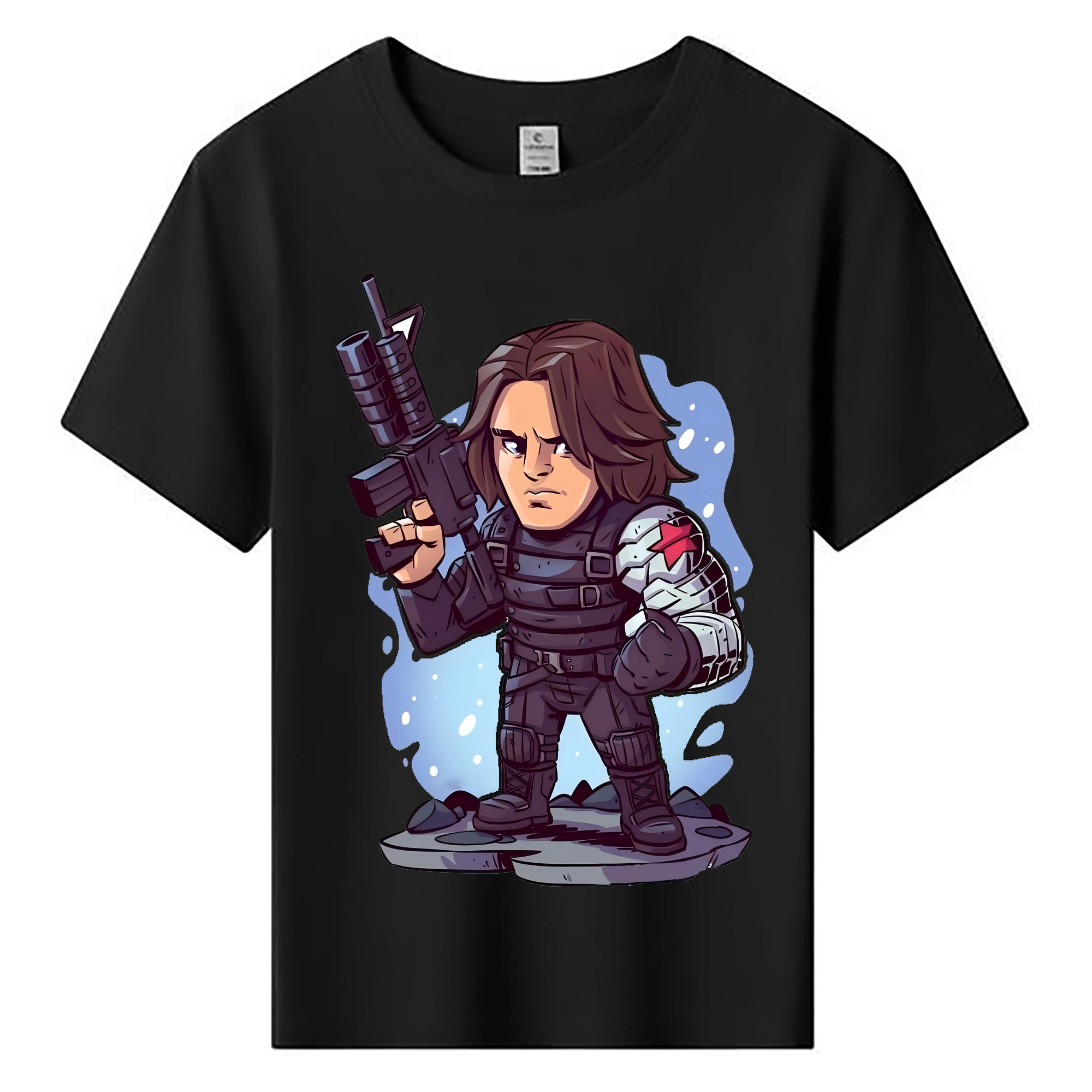 （画像用） アベンジャーズ The Avengers 綿100％キッズTシャツ（フロントプリント）