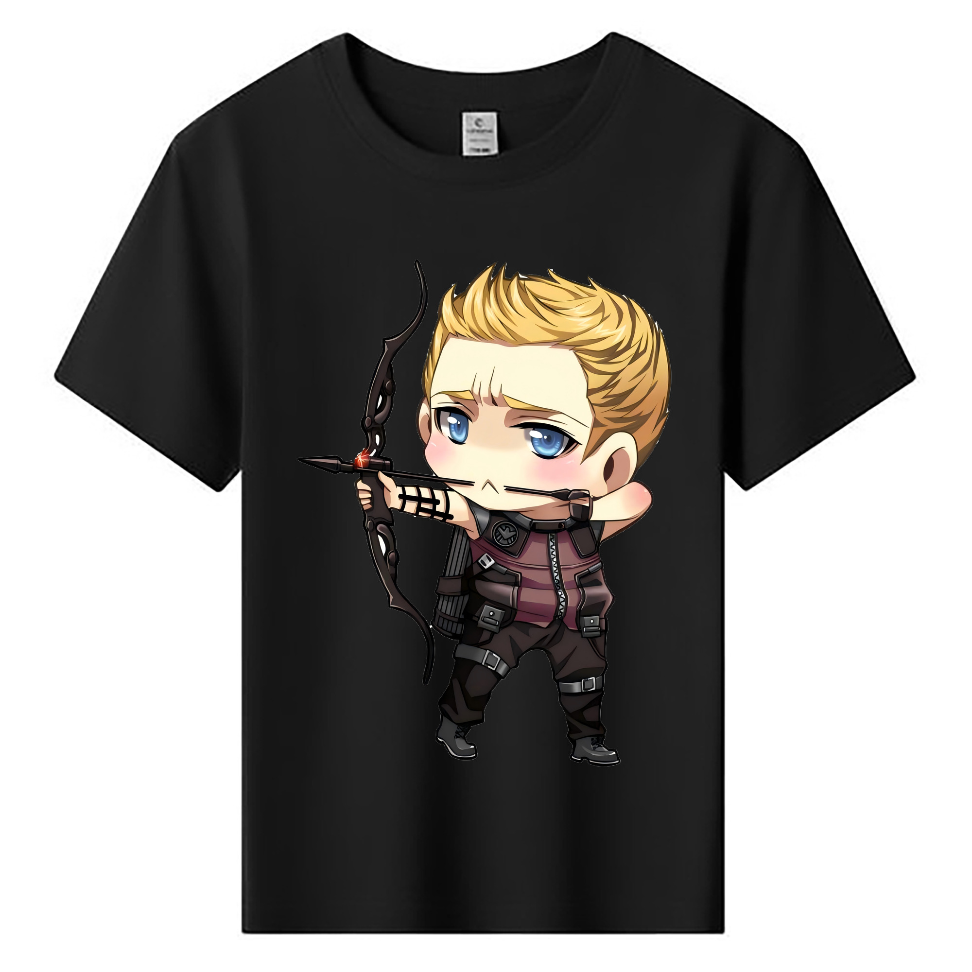 （画像用） アベンジャーズ The Avengers 綿100％キッズTシャツ（フロントプリント）