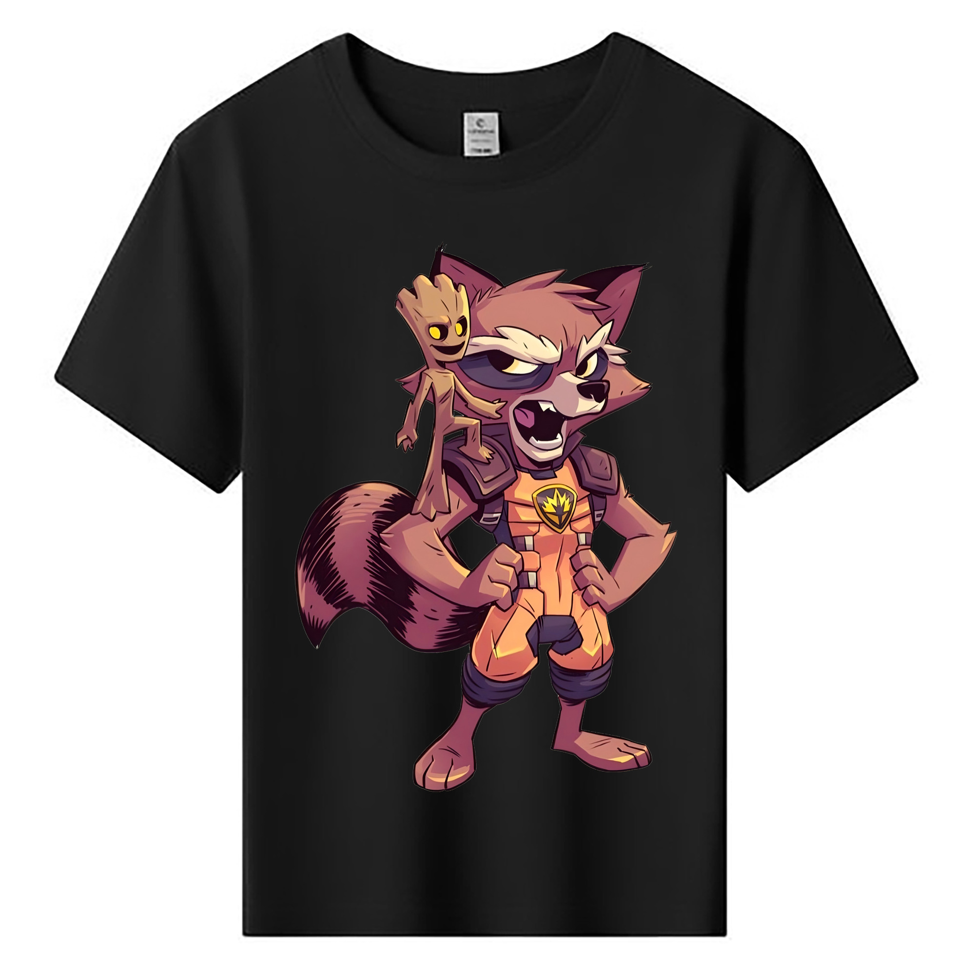 （画像用） アベンジャーズ The Avengers 綿100％キッズTシャツ（フロントプリント）