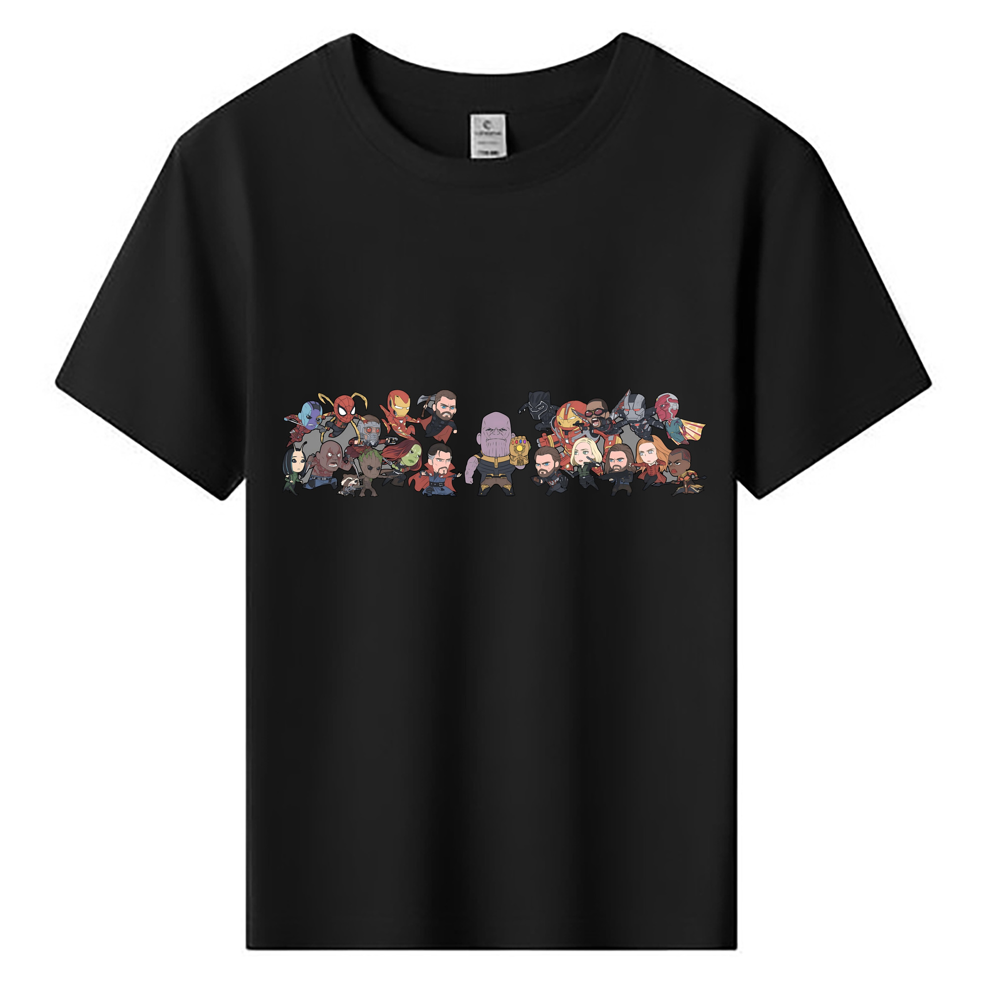 （画像用） アベンジャーズ The Avengers 綿100％キッズTシャツ（フロントプリント）