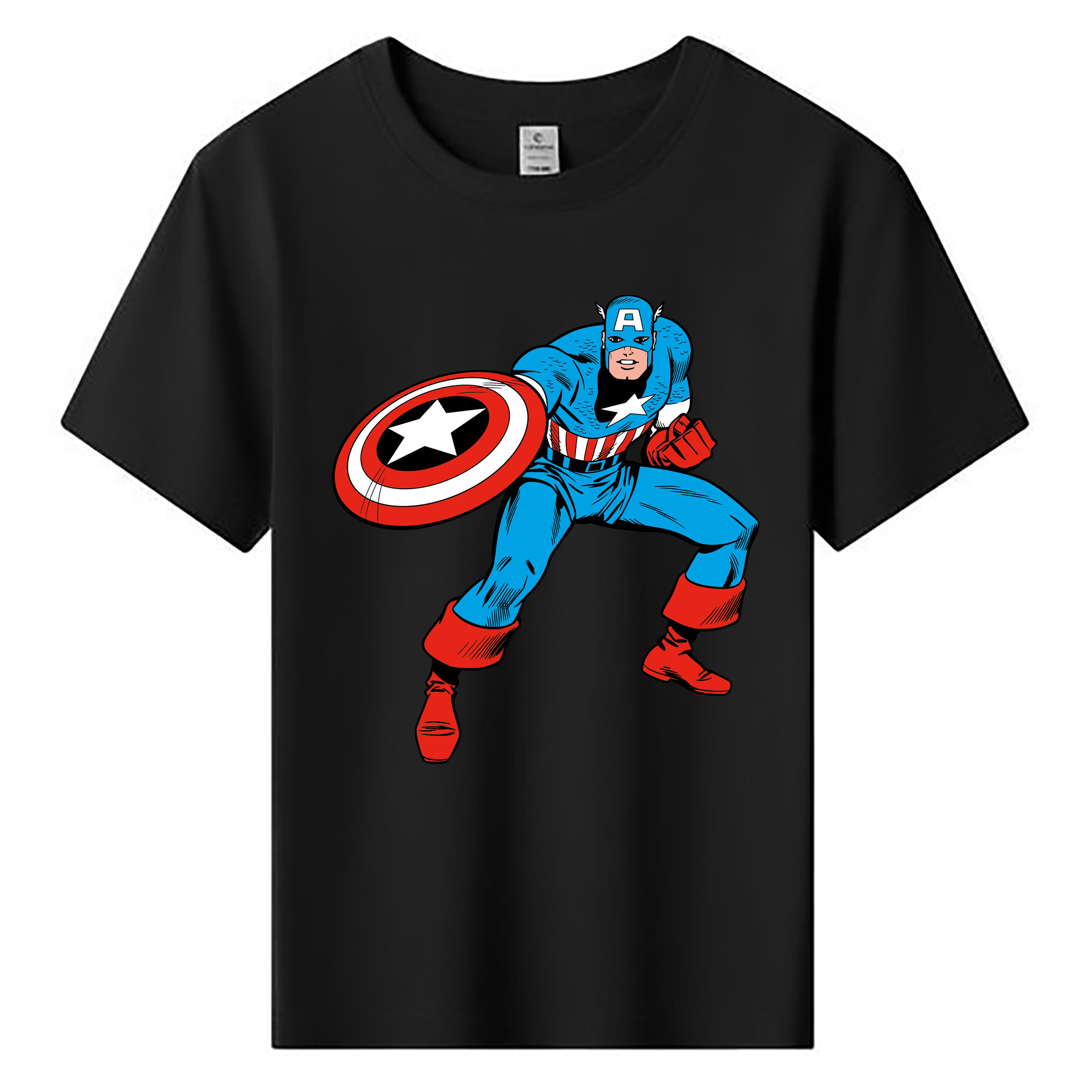 （画像用） アベンジャーズ The Avengers 綿100％キッズTシャツ（フロントプリント）