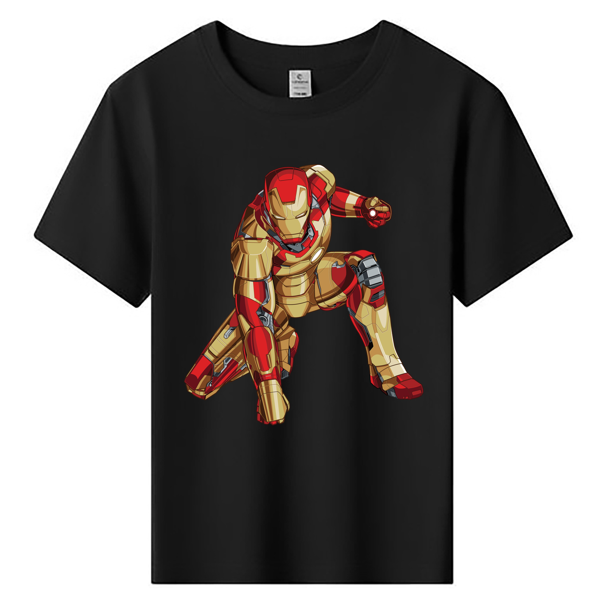 （画像用） アベンジャーズ The Avengers 綿100％キッズTシャツ（フロントプリント）