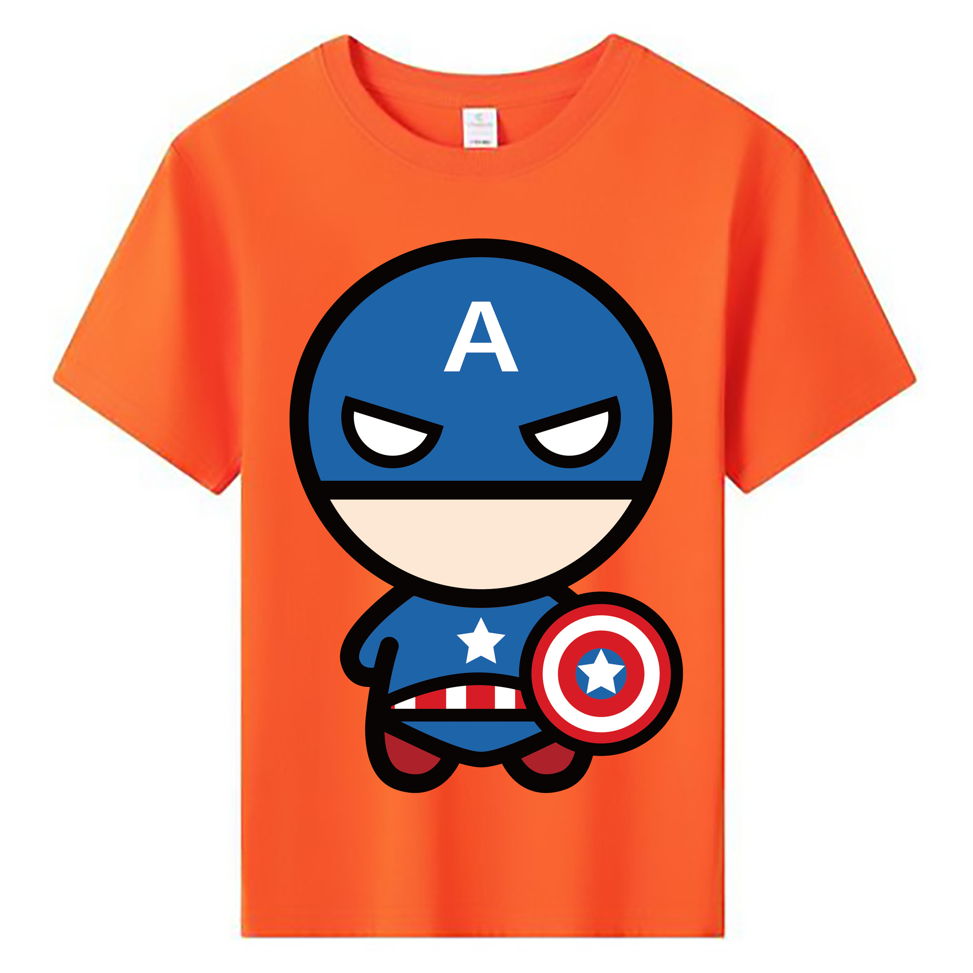 （画像用） アベンジャーズ The Avengers 綿100％キッズTシャツ（フロントプリント）