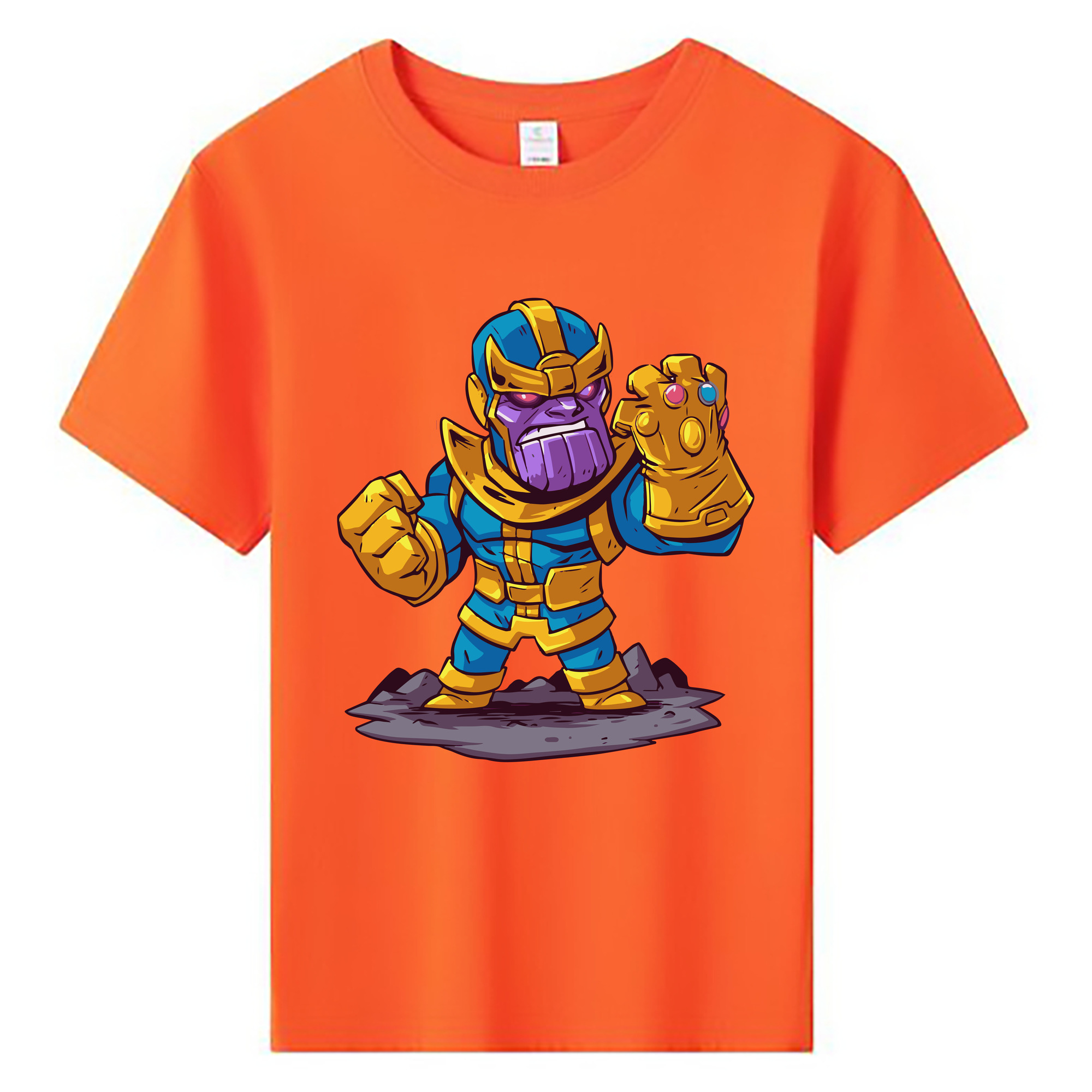 （画像用） アベンジャーズ The Avengers 綿100％キッズTシャツ（フロントプリント）