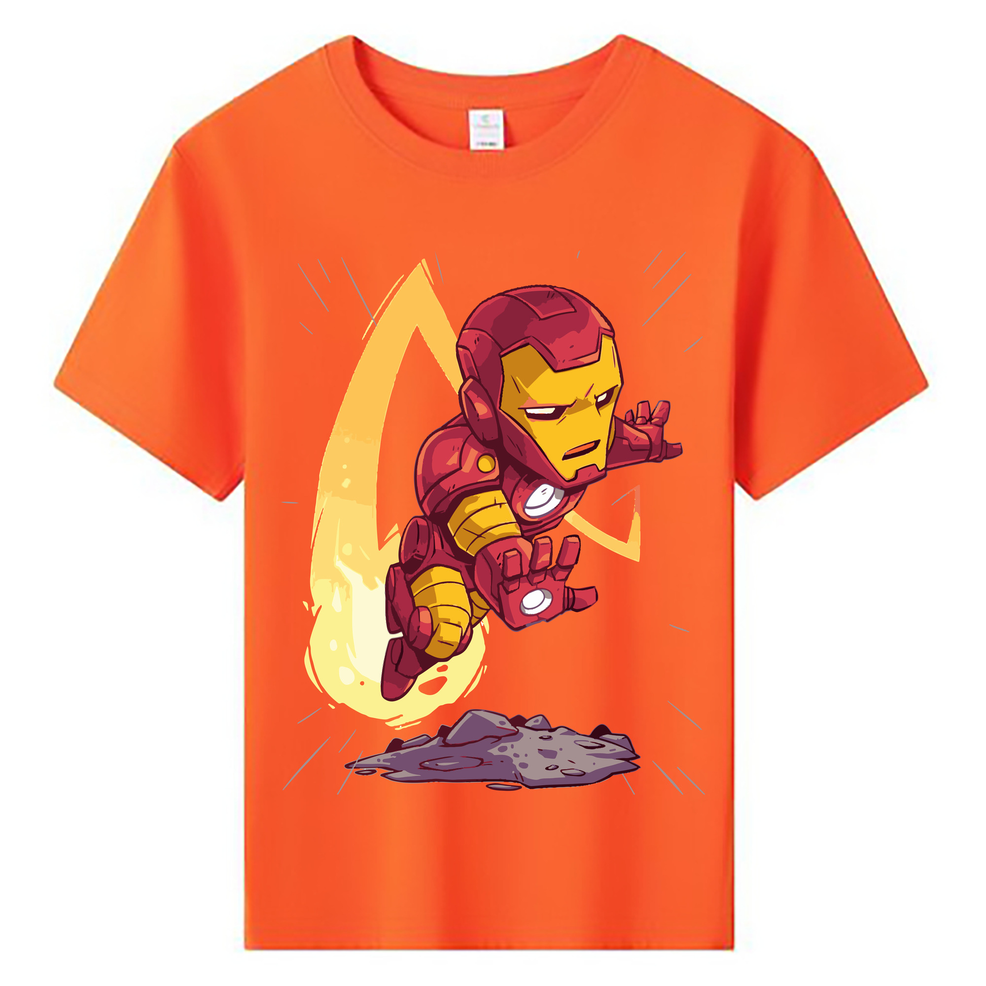 （画像用） アベンジャーズ The Avengers 綿100％キッズTシャツ（フロントプリント）