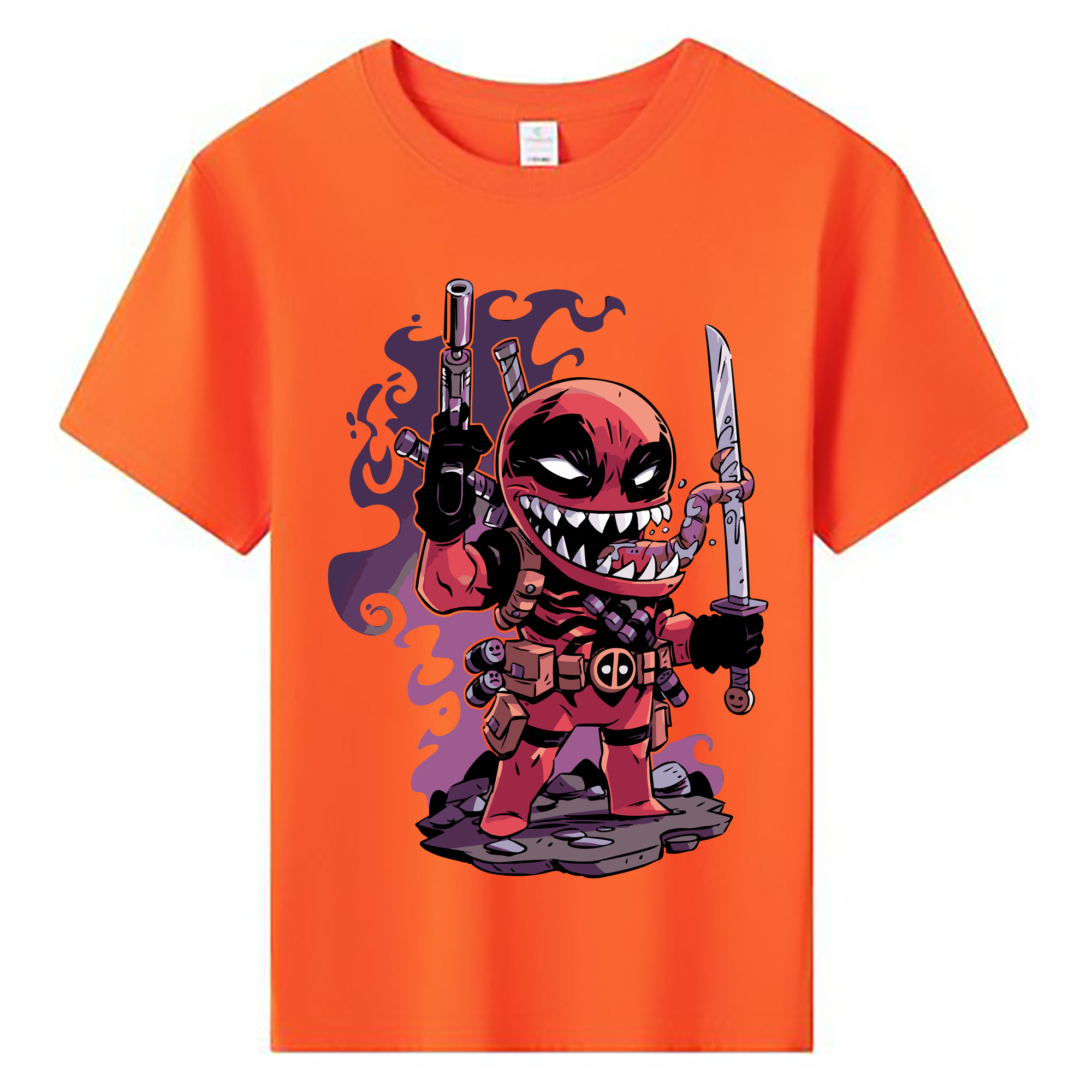 （画像用） アベンジャーズ The Avengers 綿100％キッズTシャツ（フロントプリント）