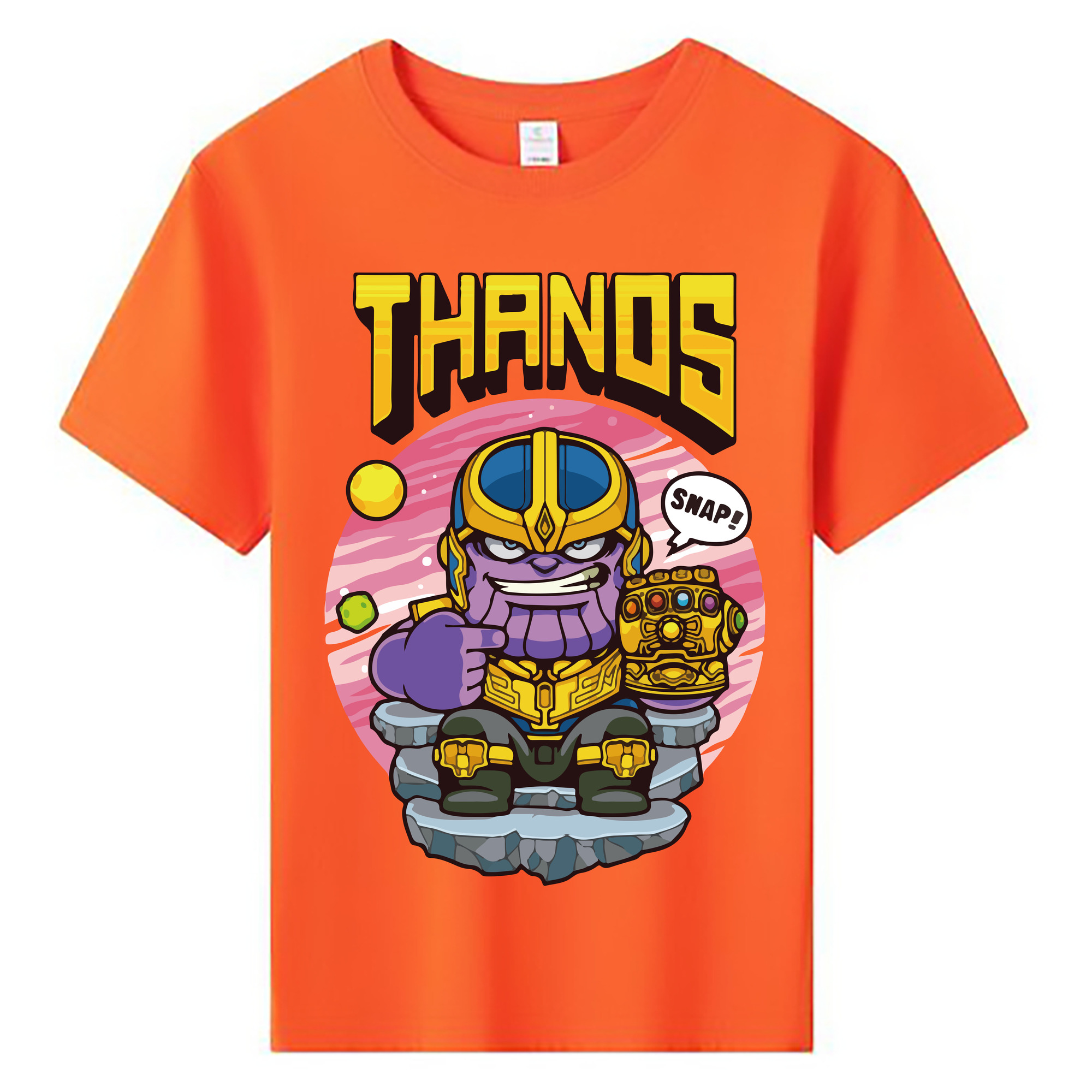 （画像用） アベンジャーズ The Avengers 綿100％キッズTシャツ（フロントプリント）