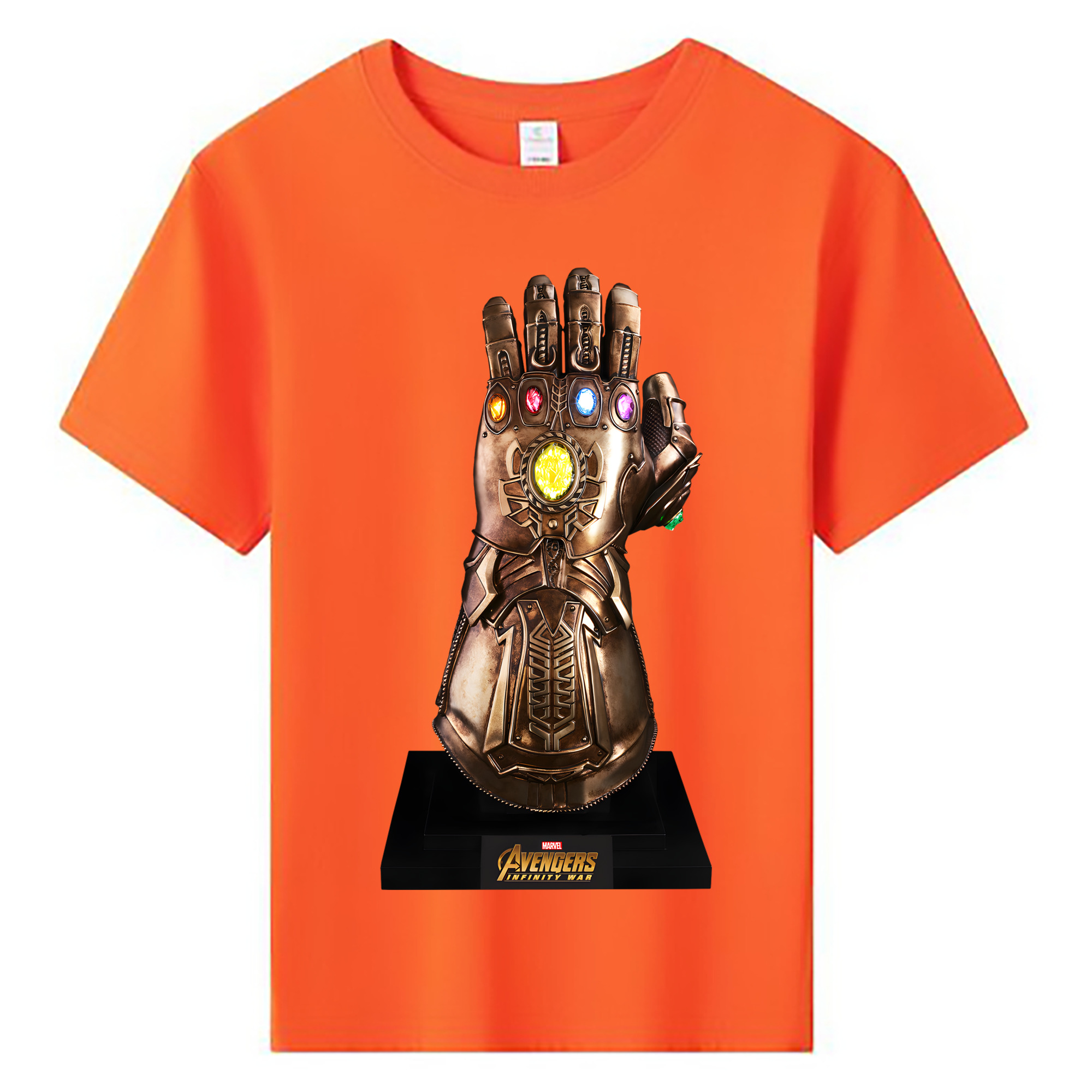 （画像用） アベンジャーズ The Avengers 綿100％キッズTシャツ（フロントプリント）