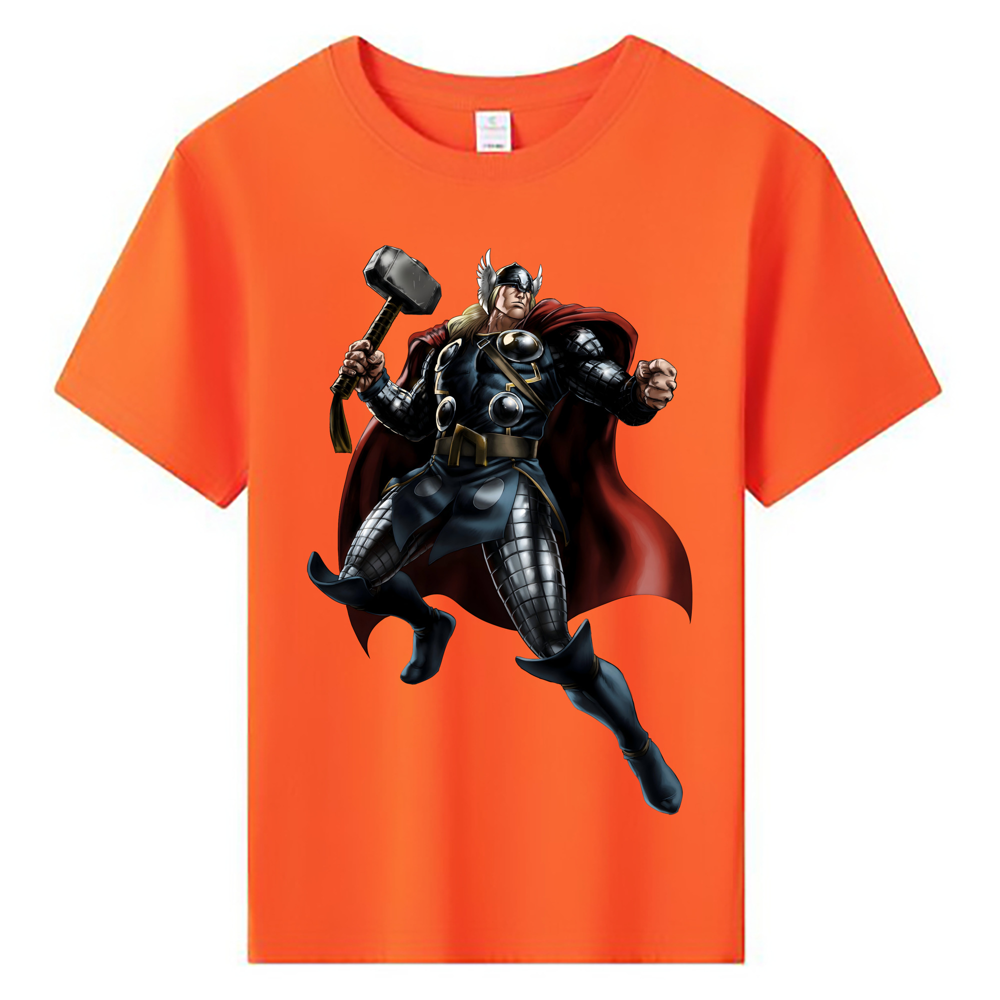 （画像用） アベンジャーズ The Avengers 綿100％キッズTシャツ（フロントプリント）