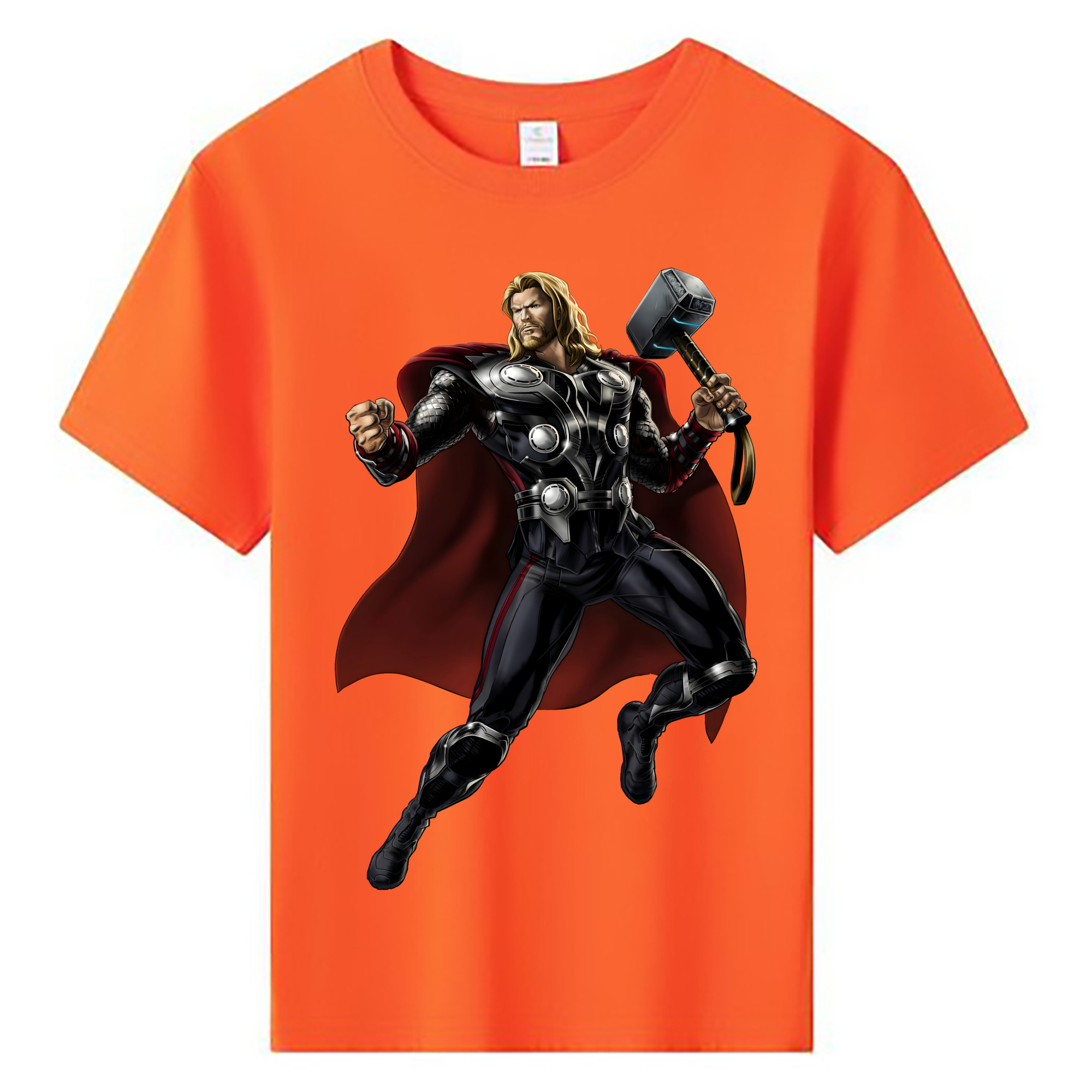 （画像用） アベンジャーズ The Avengers 綿100％キッズTシャツ（フロントプリント）