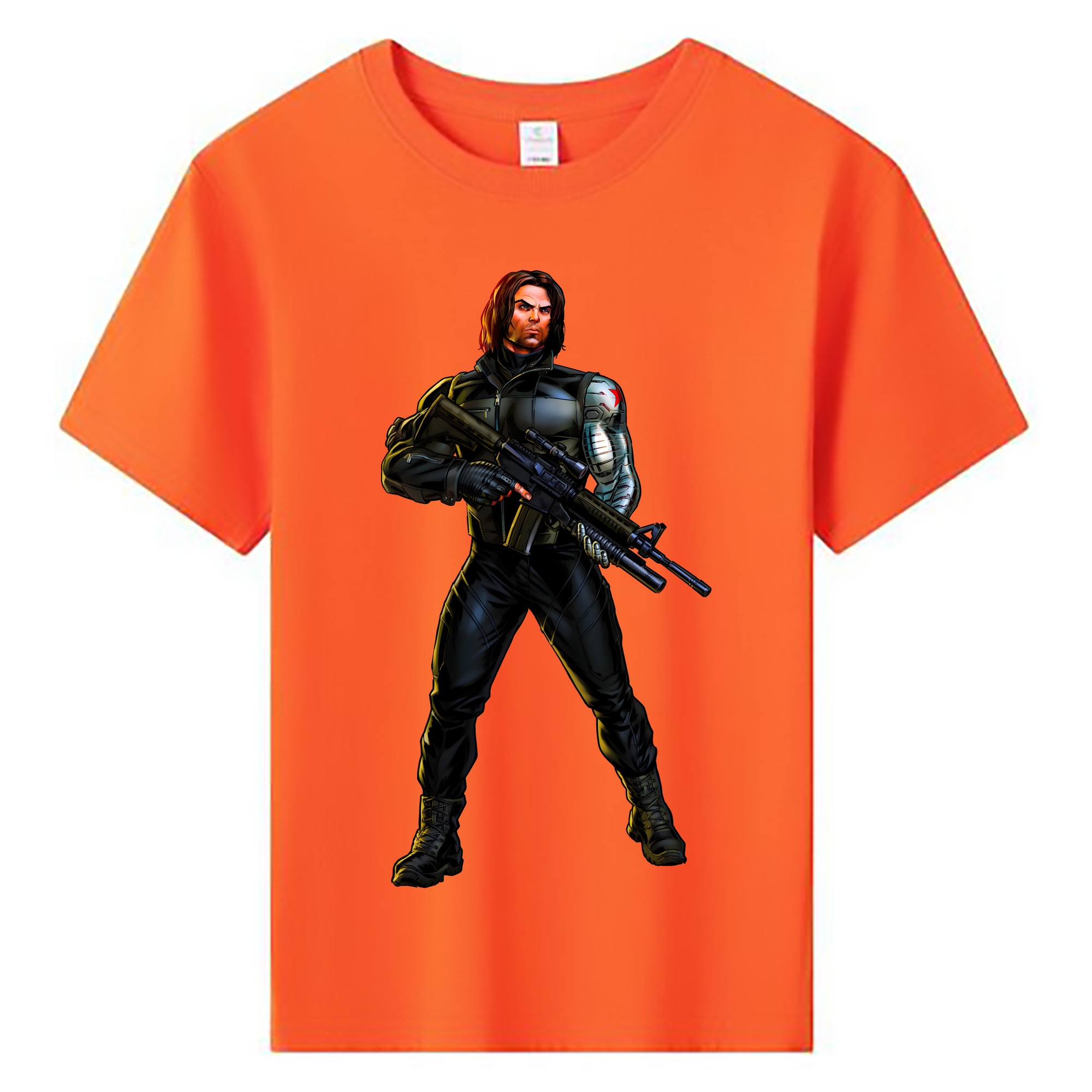 （画像用） アベンジャーズ The Avengers 綿100％キッズTシャツ（フロントプリント）
