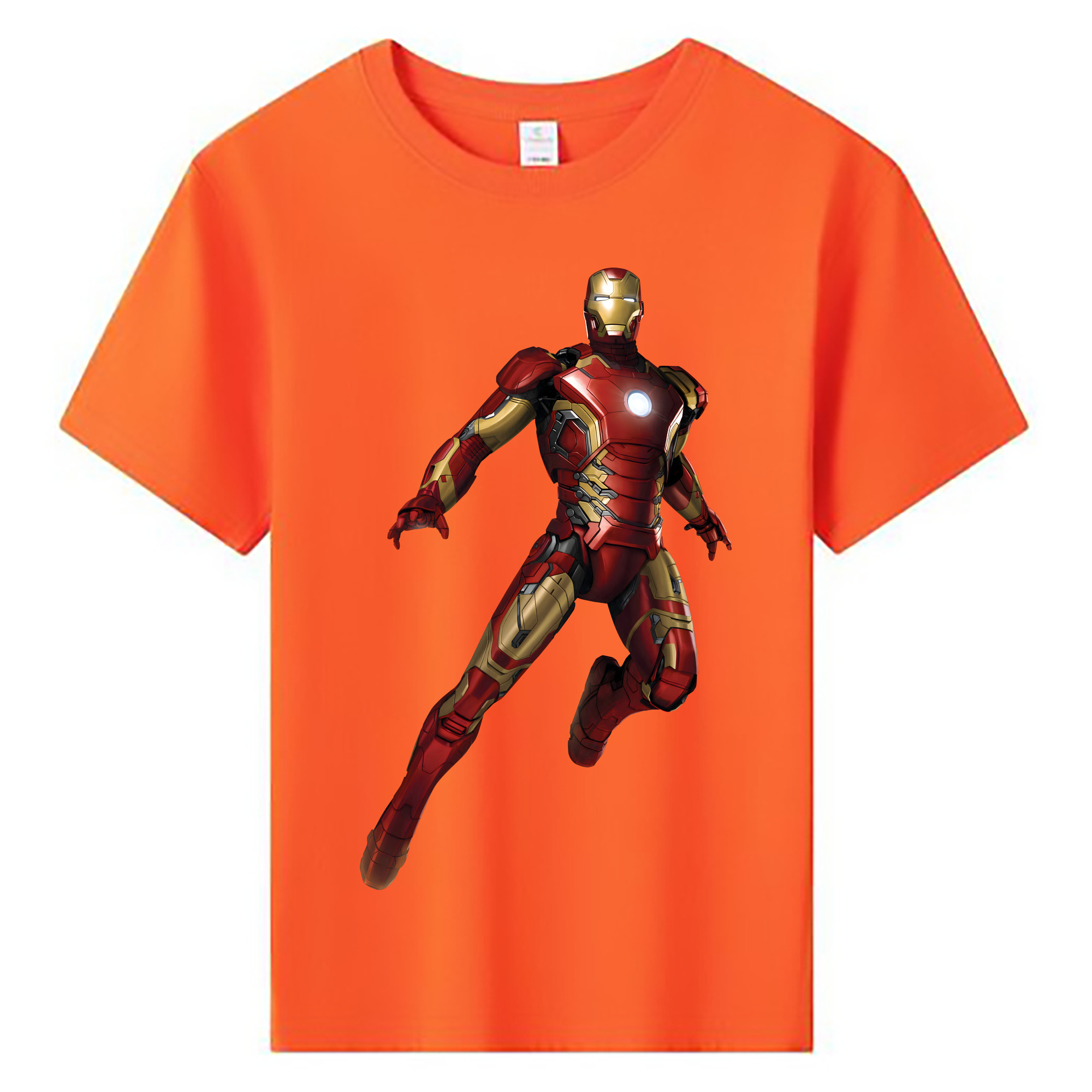 （画像用） アベンジャーズ The Avengers 綿100％キッズTシャツ（フロントプリント）