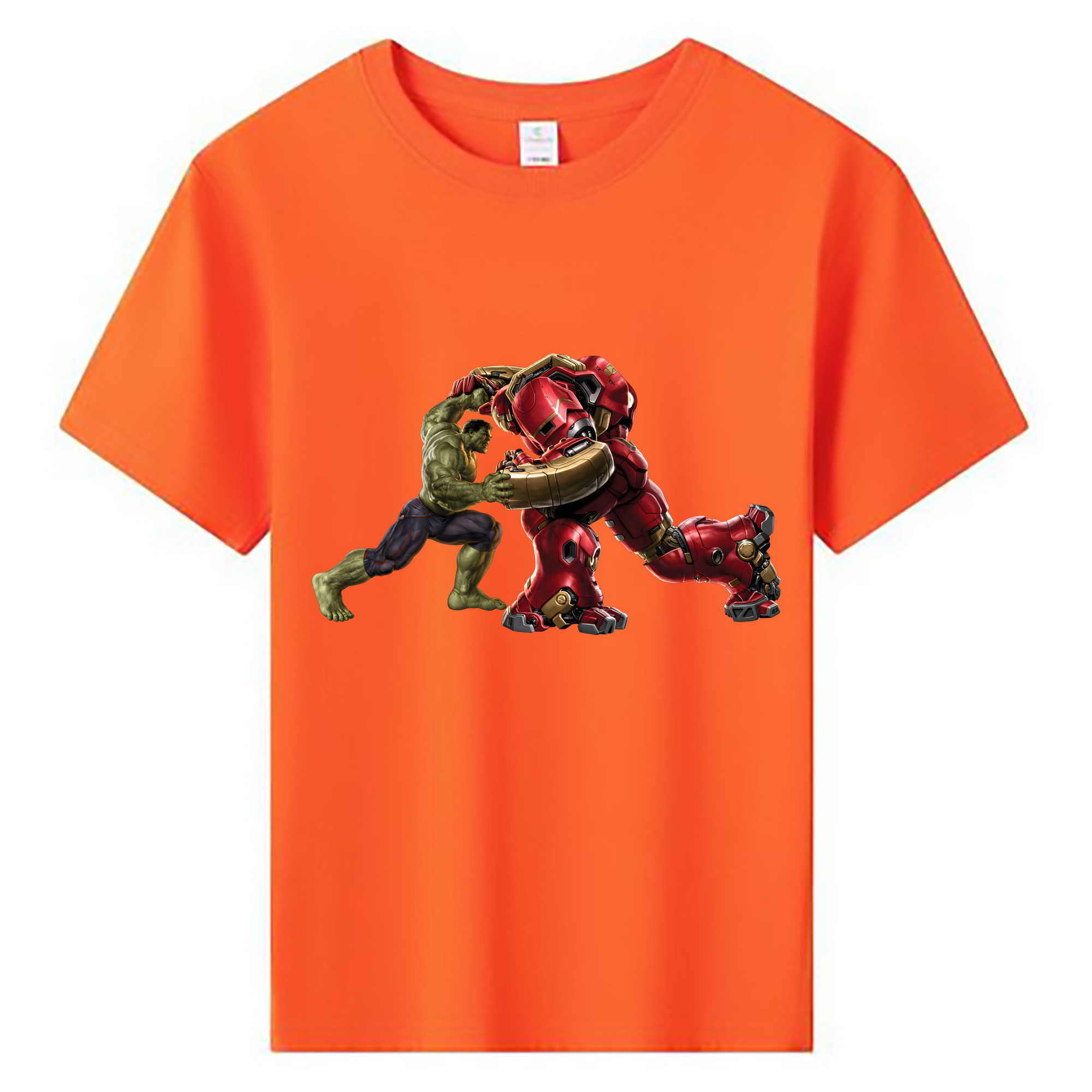 （画像用） アベンジャーズ The Avengers 綿100％キッズTシャツ（フロントプリント）
