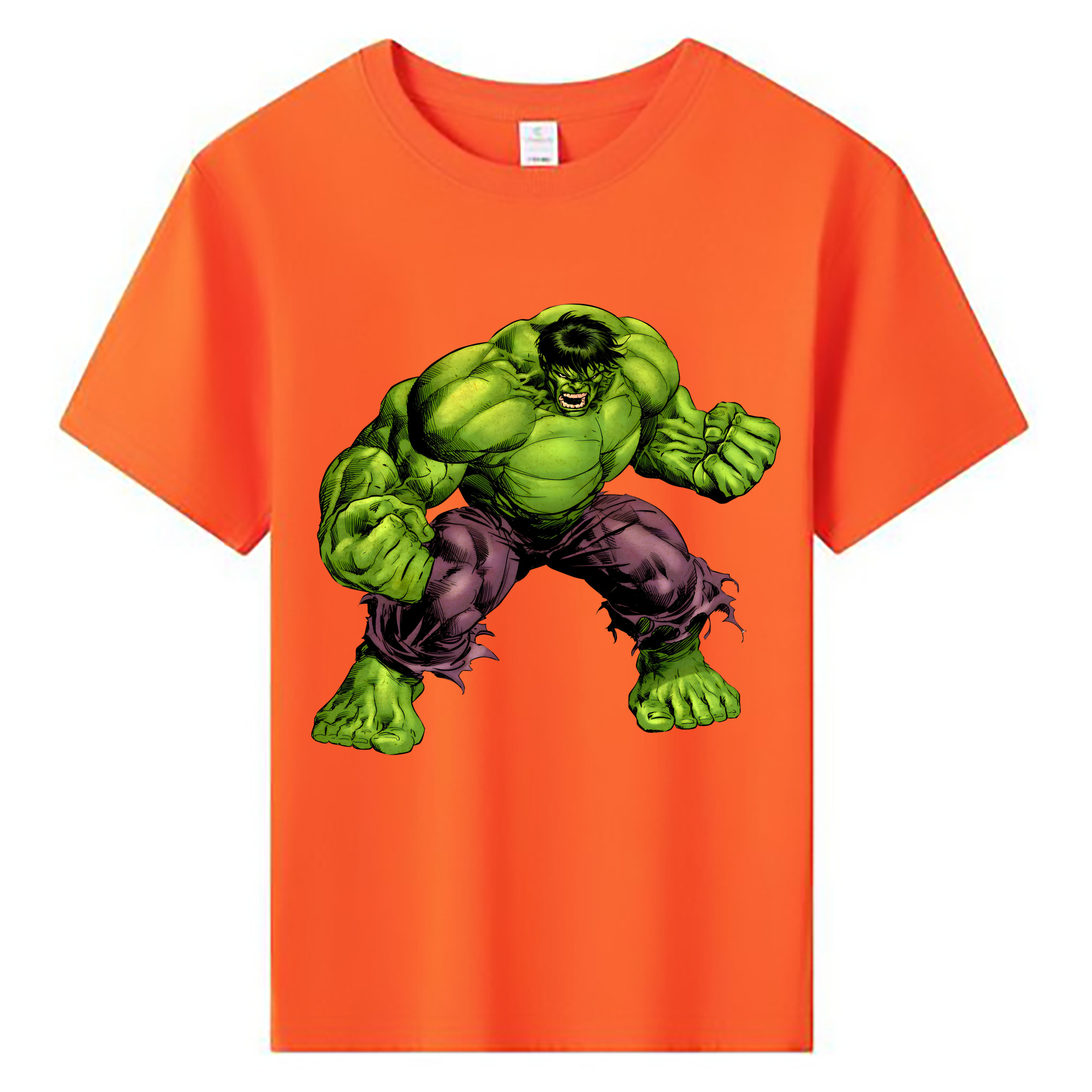 （画像用） アベンジャーズ The Avengers 綿100％キッズTシャツ（フロントプリント）