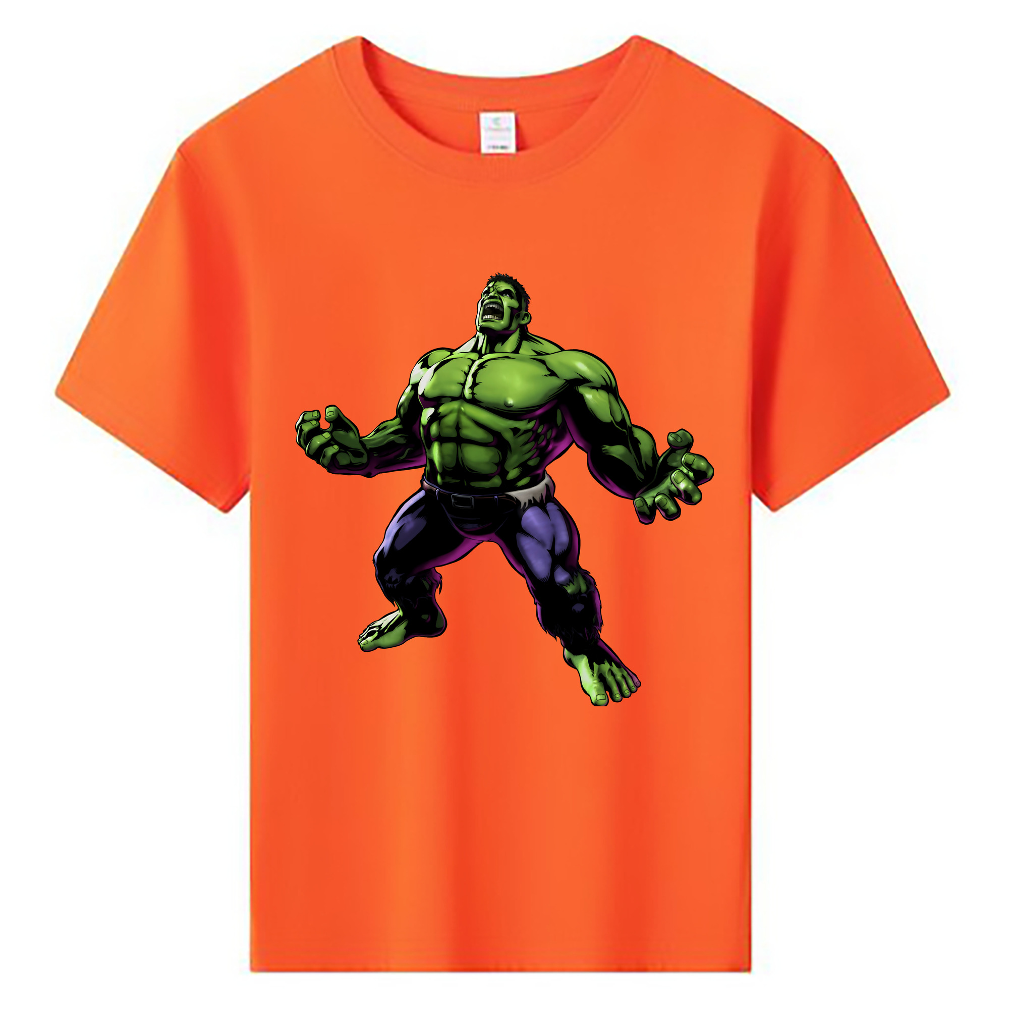 （画像用） アベンジャーズ The Avengers 綿100％キッズTシャツ（フロントプリント）