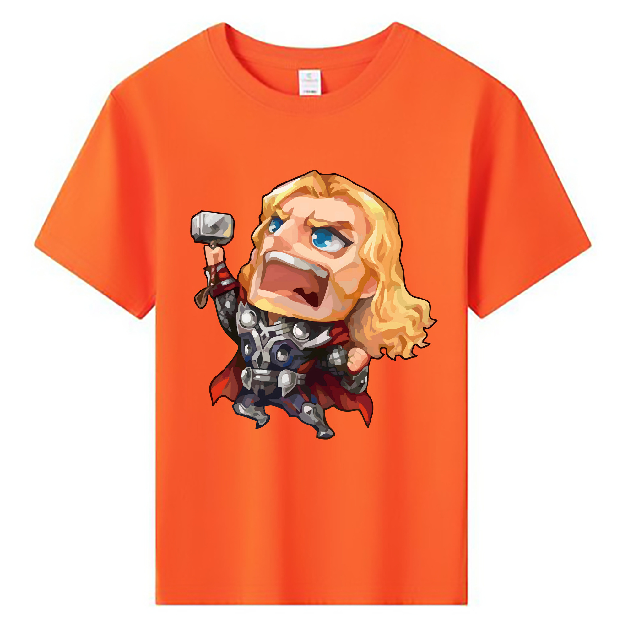 （画像用） アベンジャーズ The Avengers 綿100％キッズTシャツ（フロントプリント）