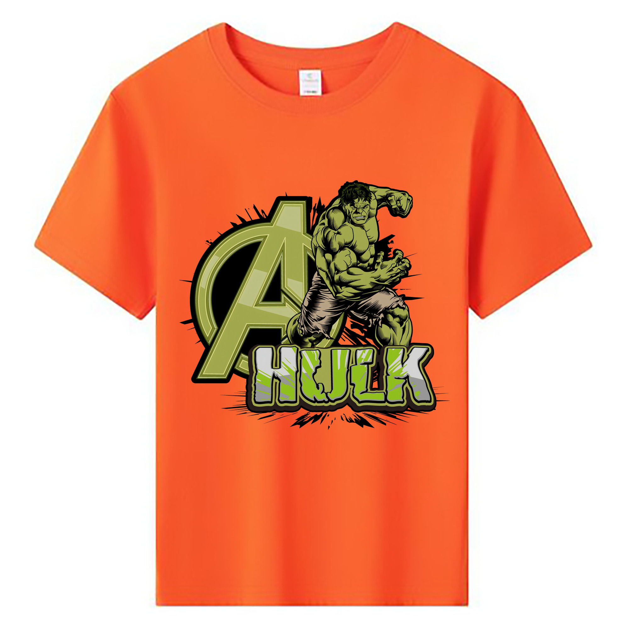 （画像用） アベンジャーズ The Avengers 綿100％キッズTシャツ（フロントプリント）