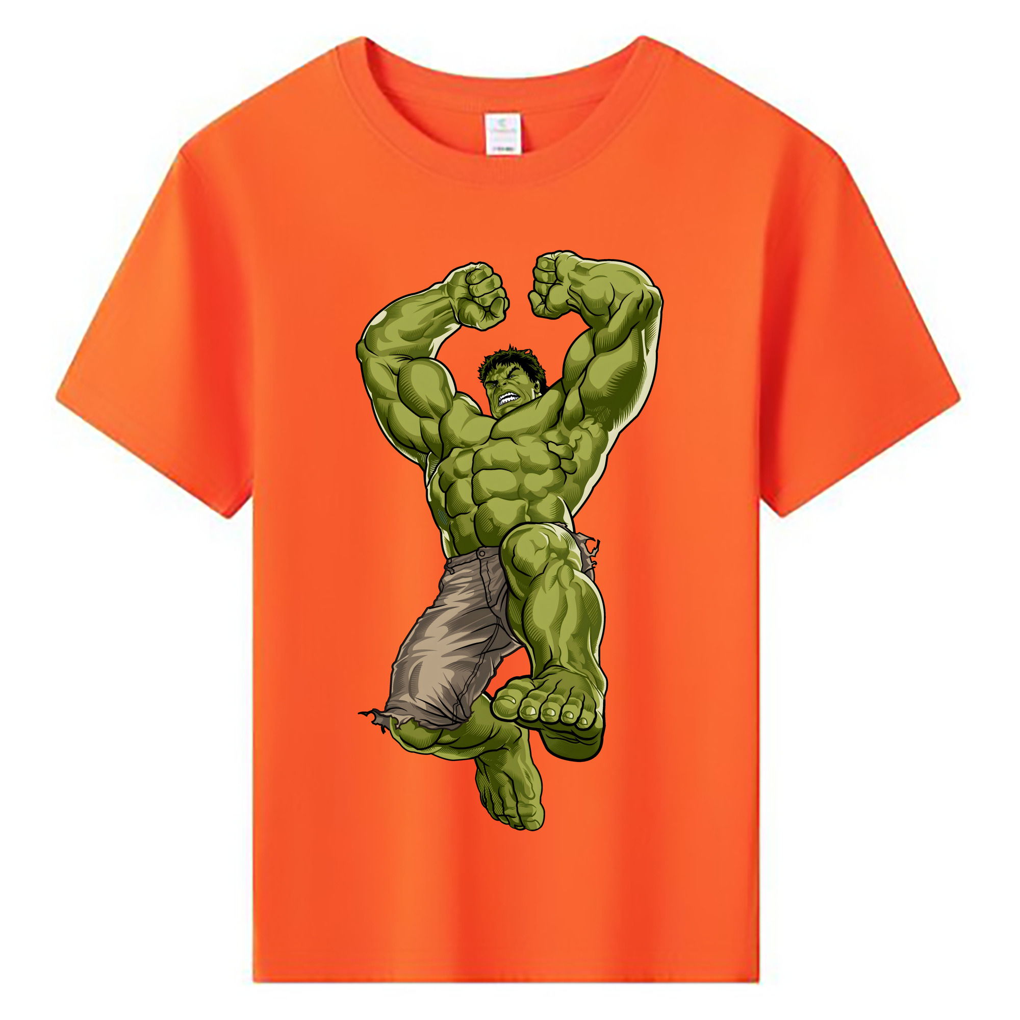 （画像用） アベンジャーズ The Avengers 綿100％キッズTシャツ（フロントプリント）