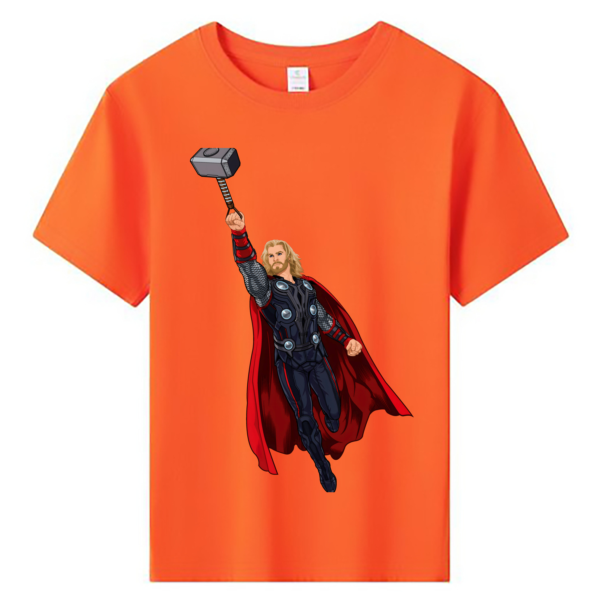 （画像用） アベンジャーズ The Avengers 綿100％キッズTシャツ（フロントプリント）