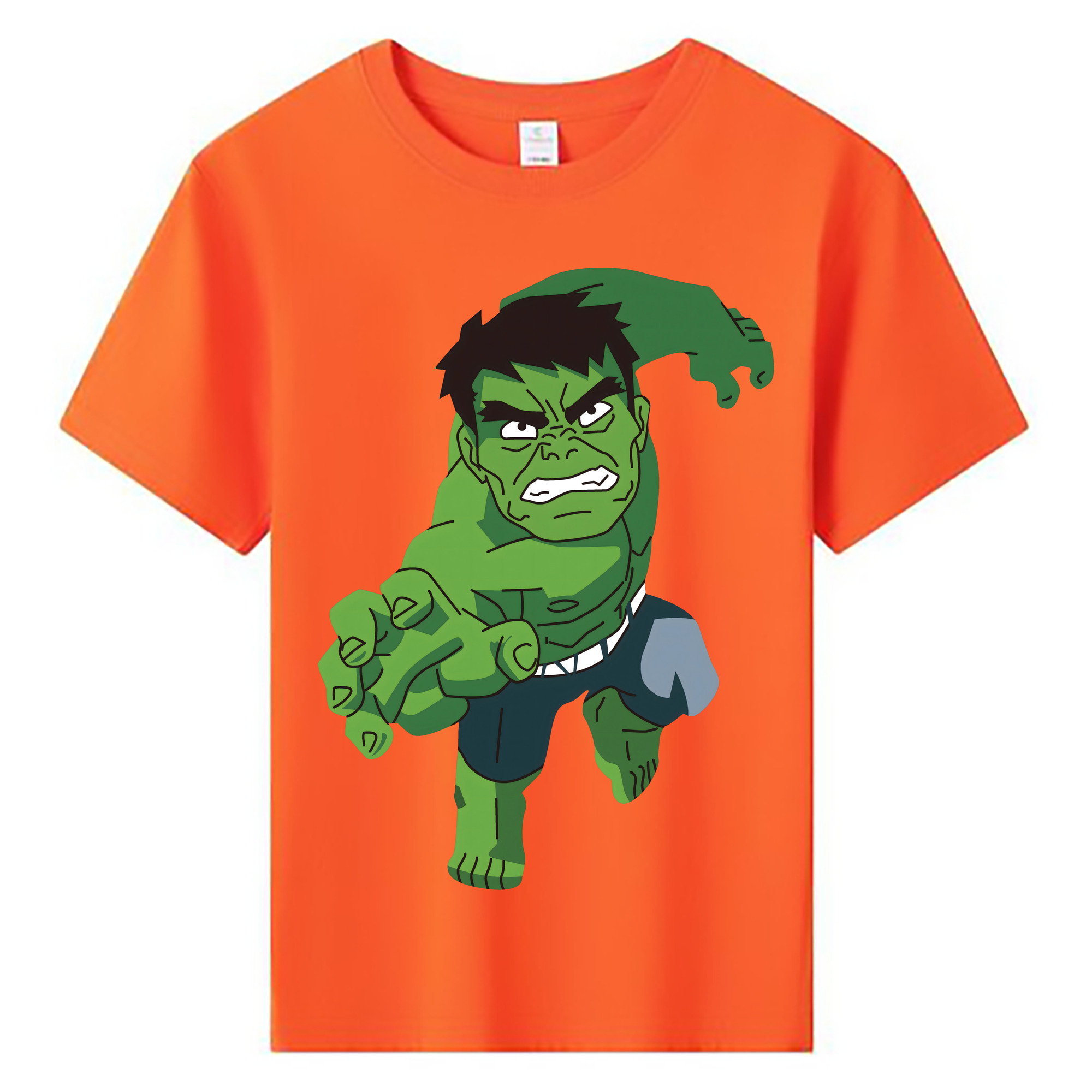 （画像用） アベンジャーズ The Avengers 綿100％キッズTシャツ（フロントプリント）